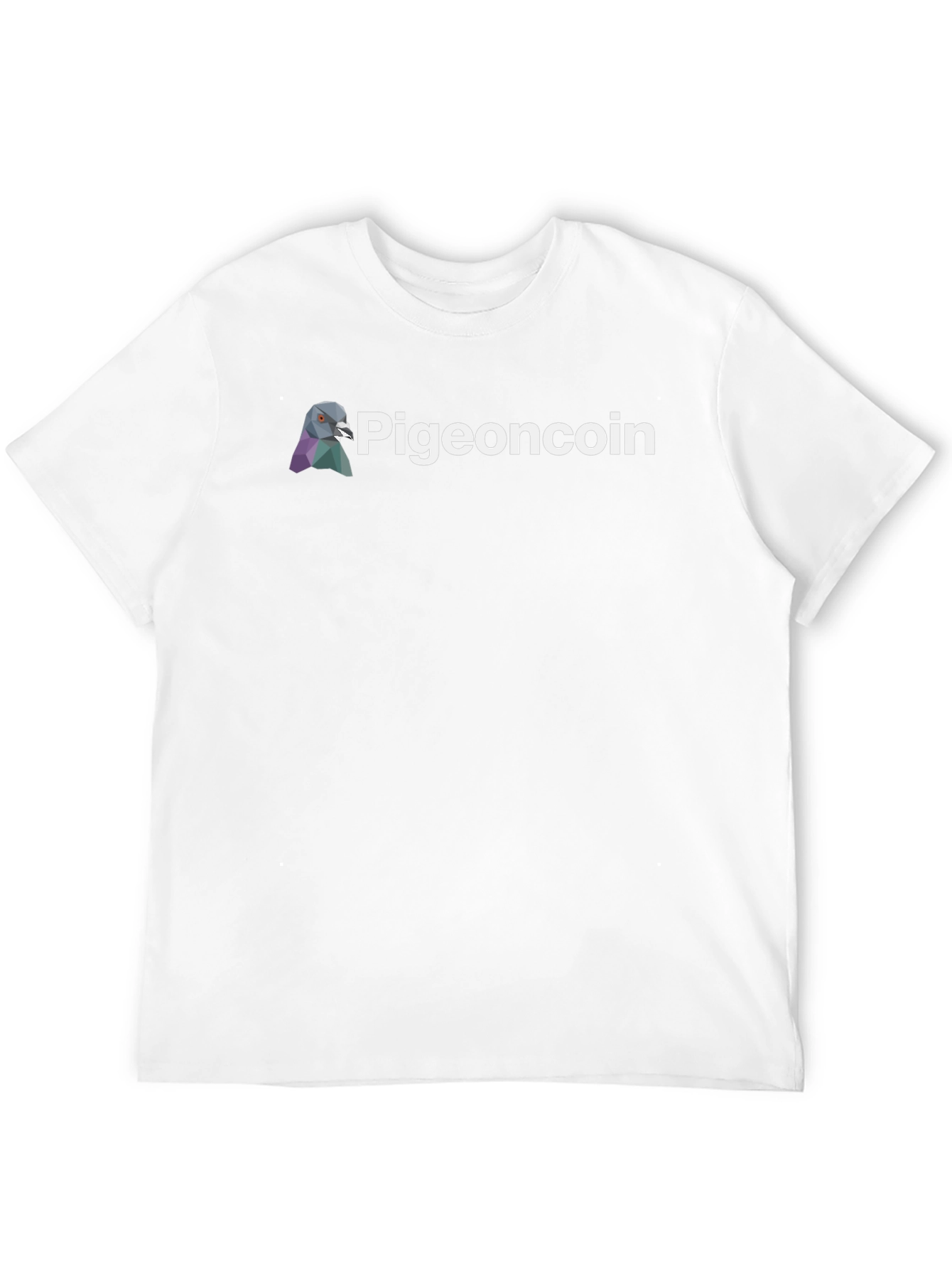 Pigeoncoin Graphic Tee - Black Crypto T-Shirt - 12
