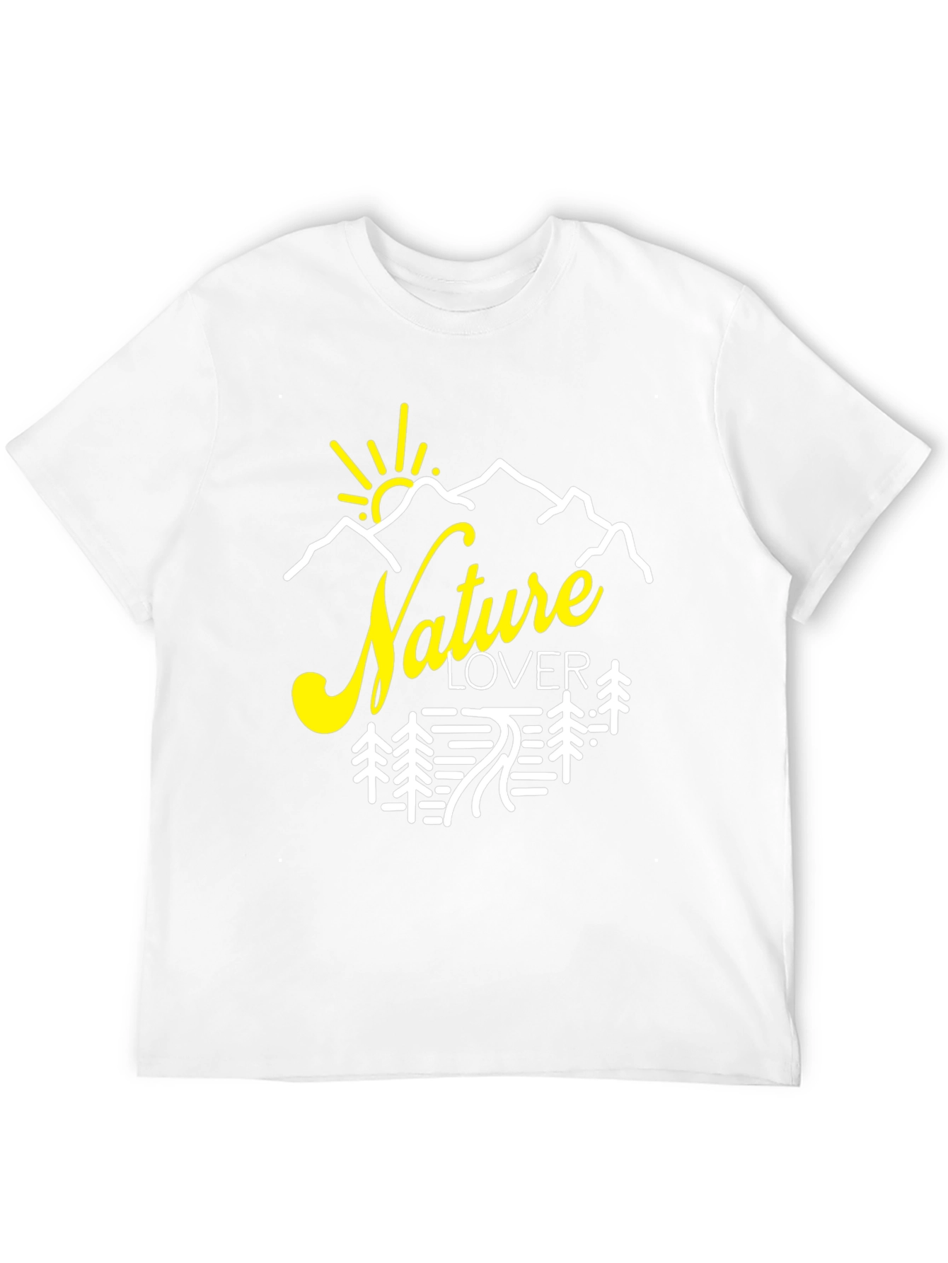 Black Nature Lover Graphic Tee | Outdoor Adventure Shirt view 12