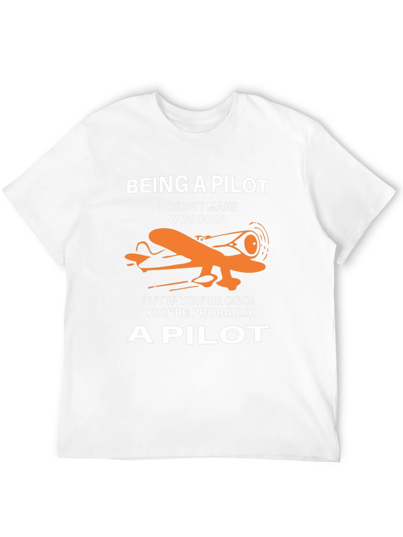 Black Cool Pilot T-Shirt - Pilot Humor Graphic Tee view 12