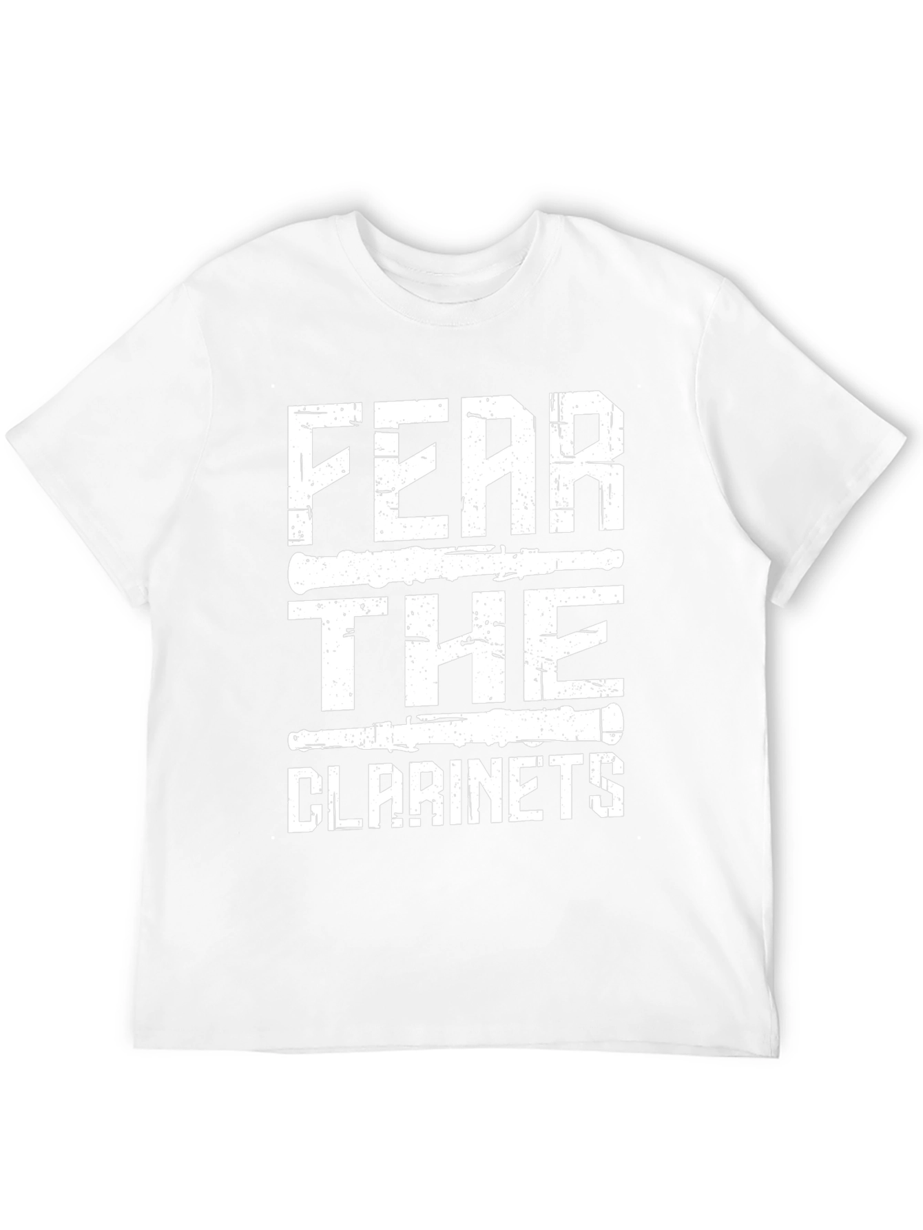 Black Fear the Clarinets Graphic Tee - Black view 12