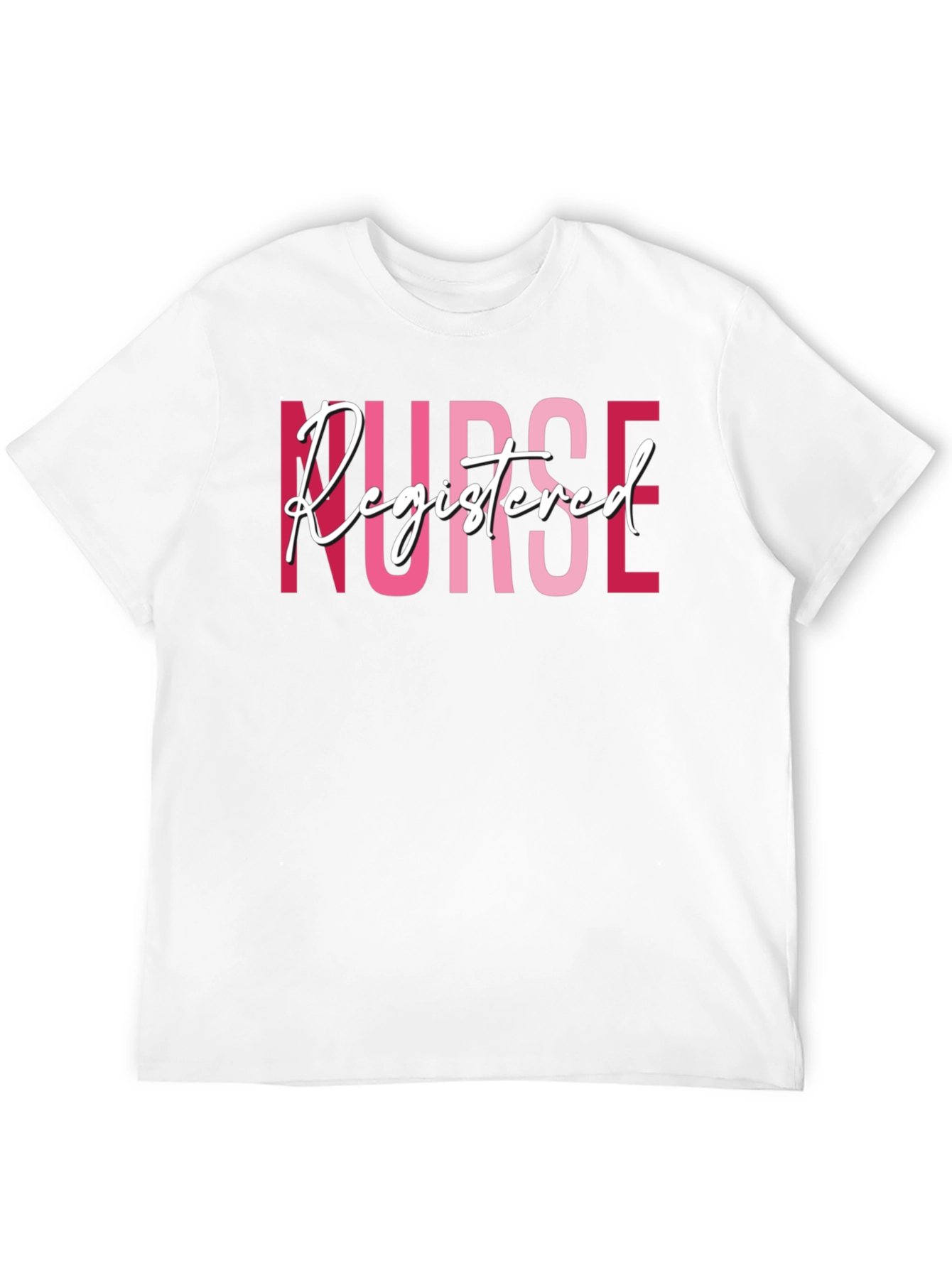 Black Registered Nurse Graphic T-Shirt view 12