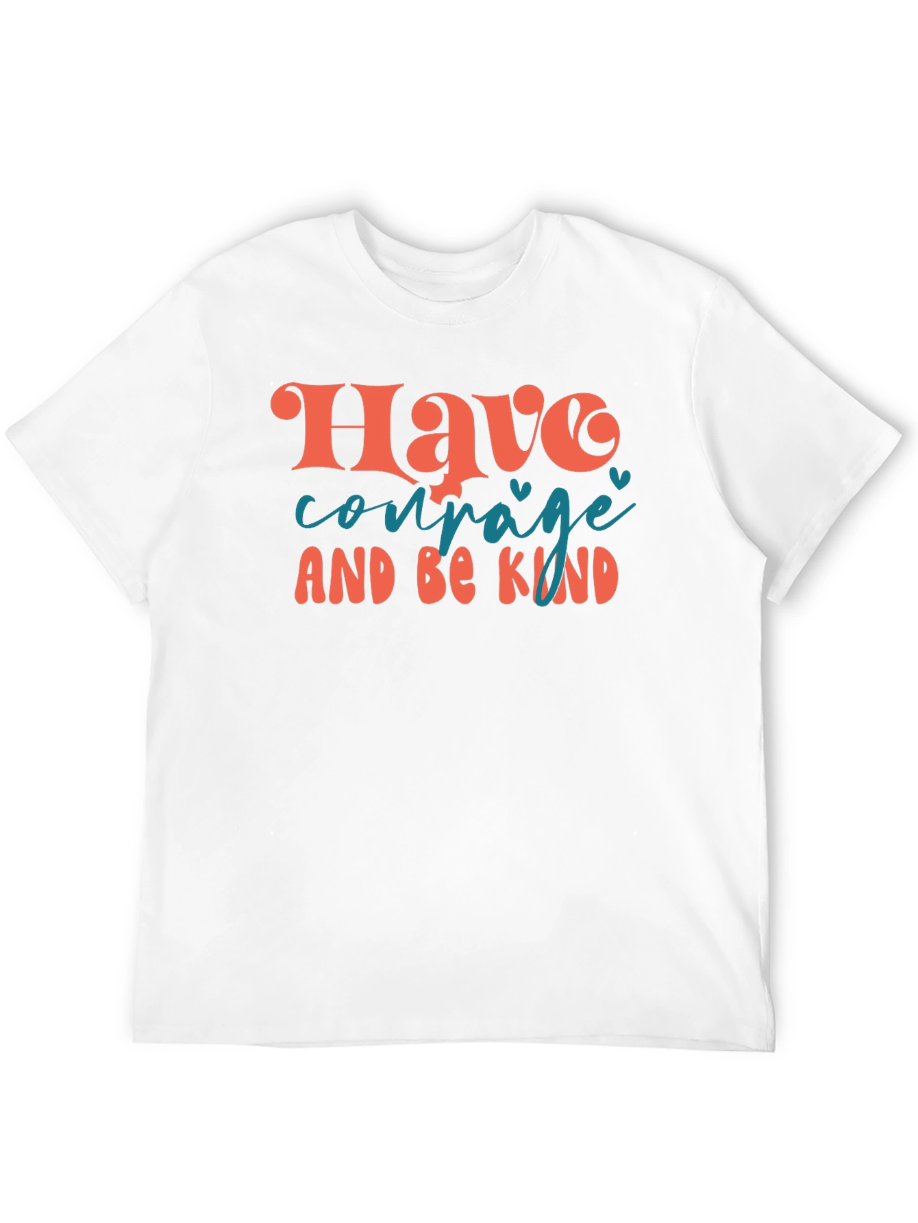 Black Have Courage and Be Kind Graphic Tee view 12