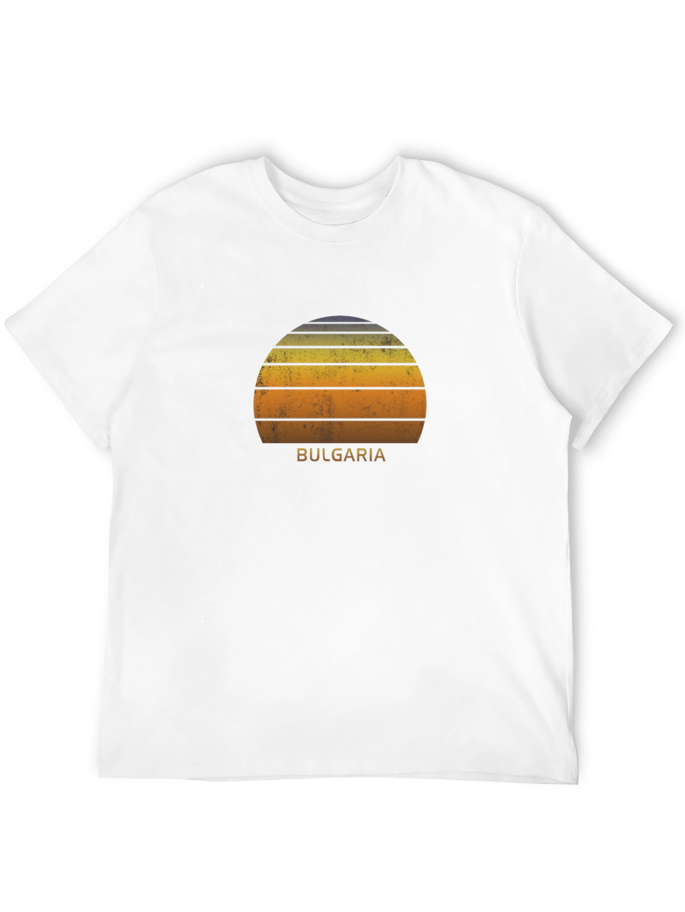 Black Bulgaria Sunset T-Shirt - Retro Graphic Tee view 12