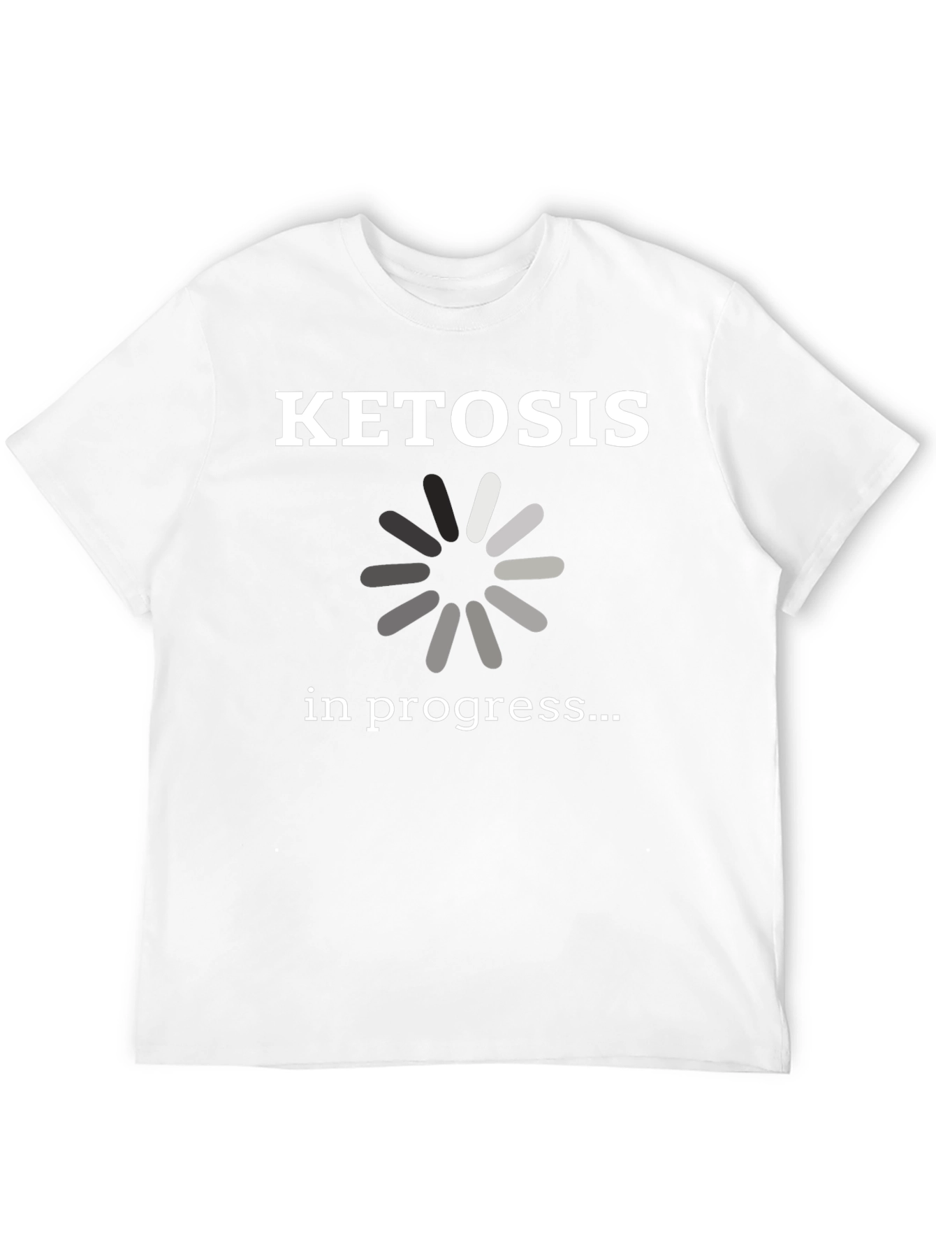 Black Ketosis in Progress Graphic T-Shirt view 12