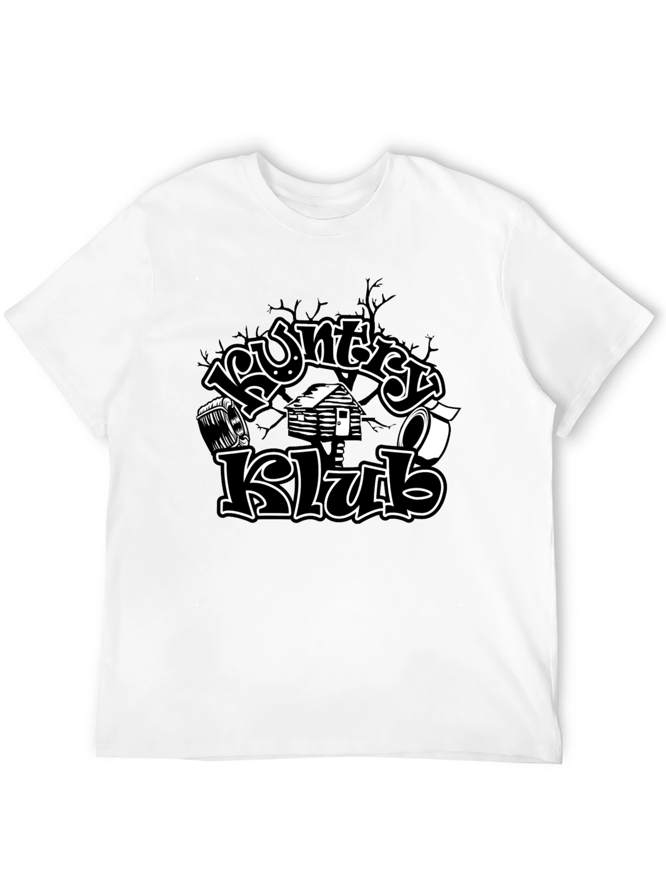 Black Country Klub Black Graphic Tee view 12