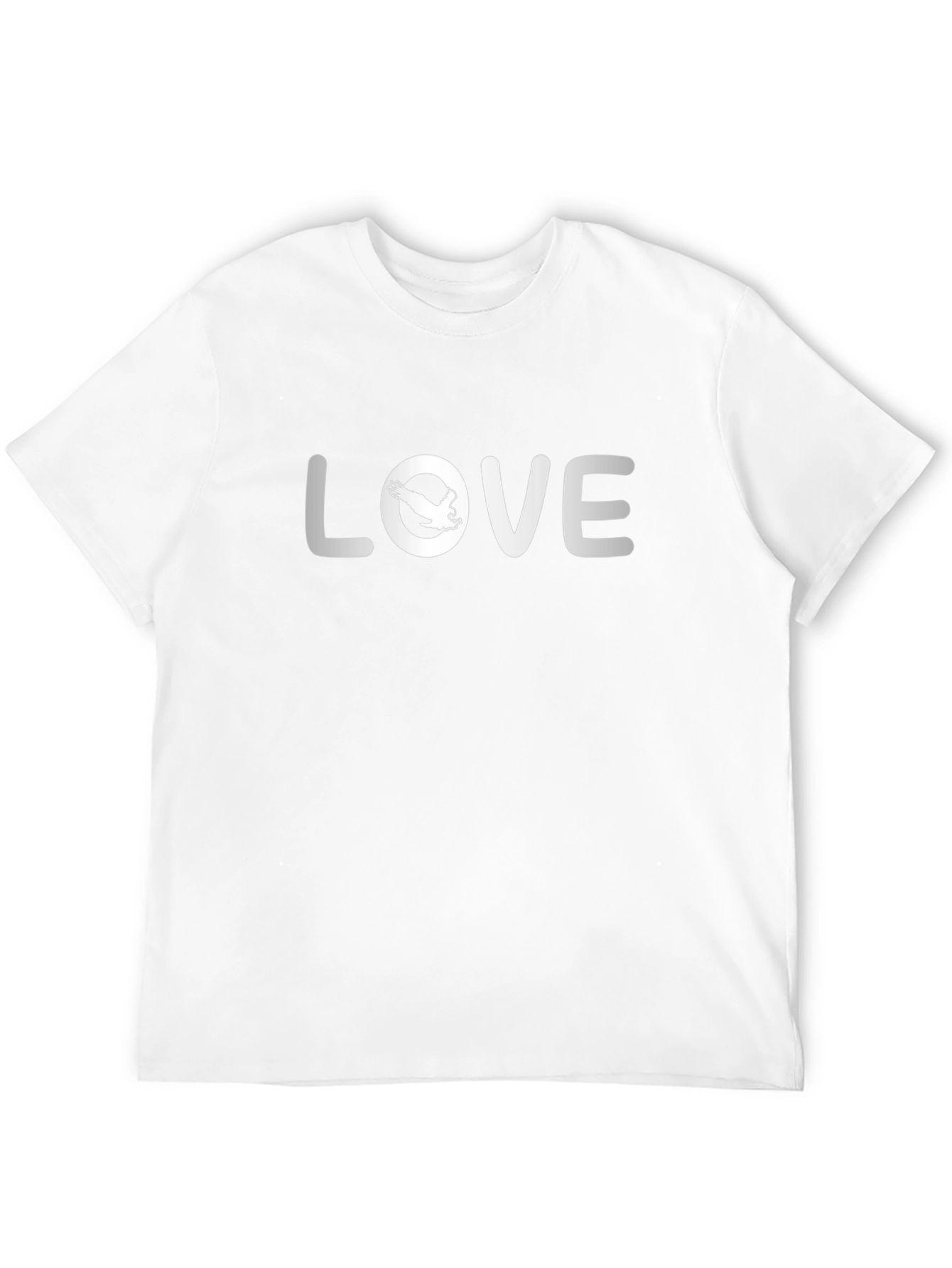 Black Love Bird Graphic T-Shirt - Stylish Men's Tee view 12