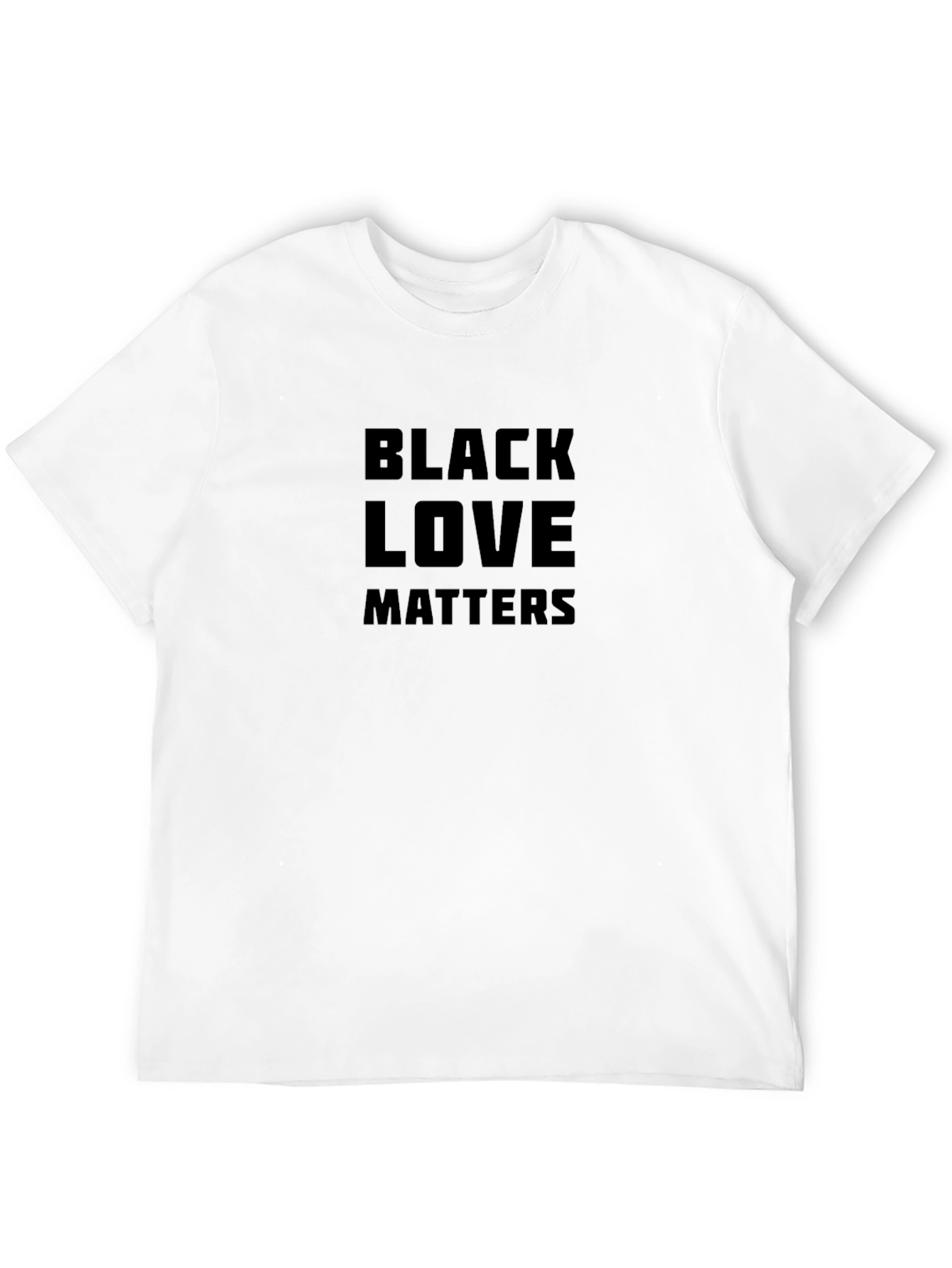 Black Black Love Matters Graphic Tee - Stylish Comfort view 12
