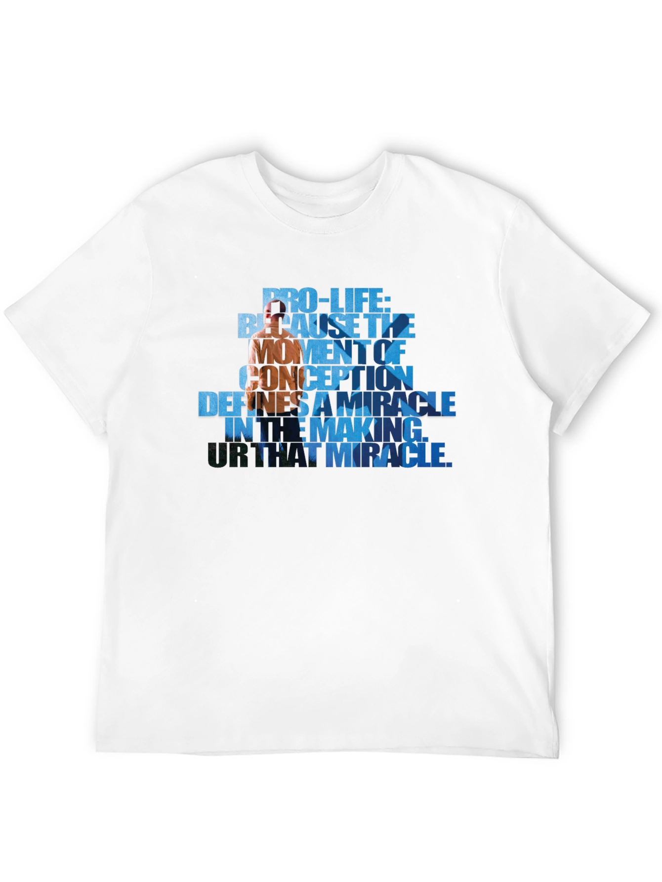 Black Pro-Life Graphic Tee - Because The Moment of Conception view 12