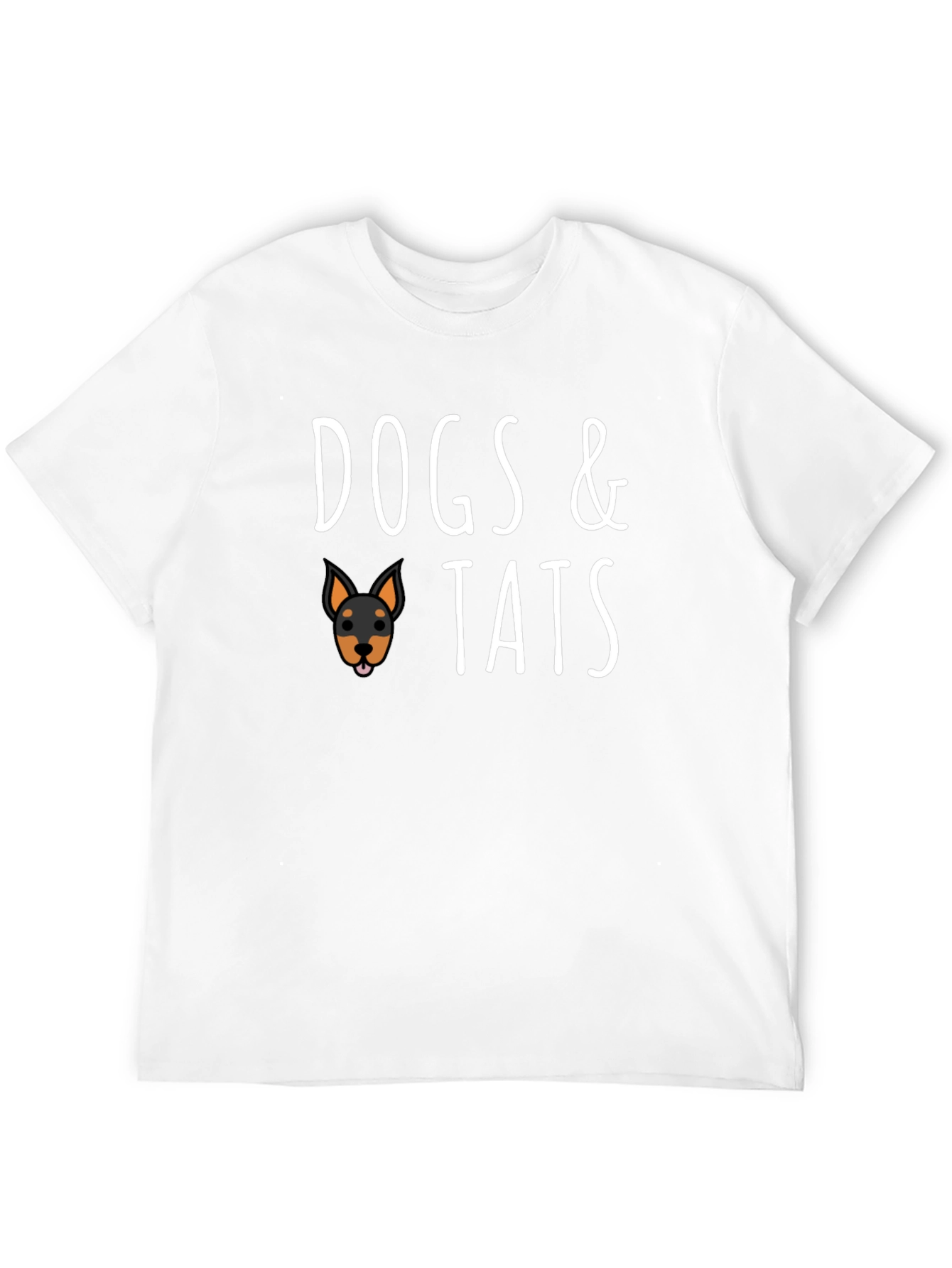 Black Dogs & Tats Black Graphic T-Shirt view 12