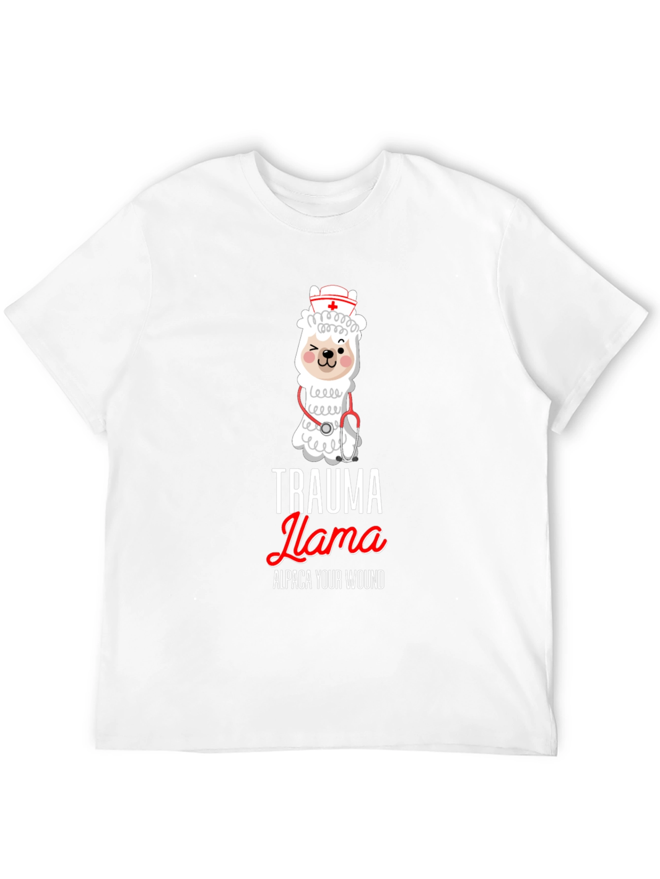 Trauma Llama T-Shirt - Alpaca Your Wound! - 12