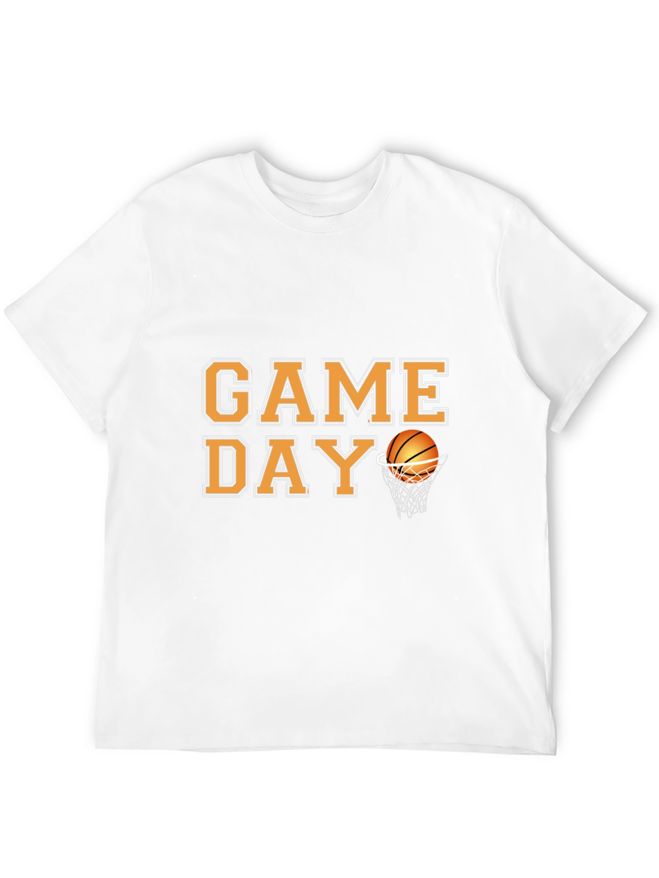 Black Game Day Basketball Graphic T-Shirt view 12