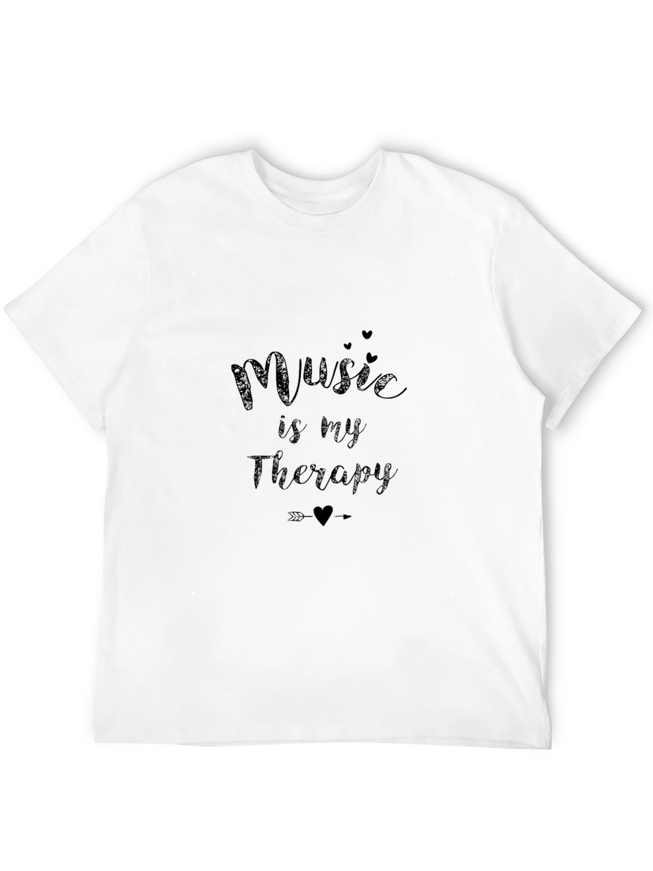 Black Music is My Therapy Graphic T-Shirt view 12