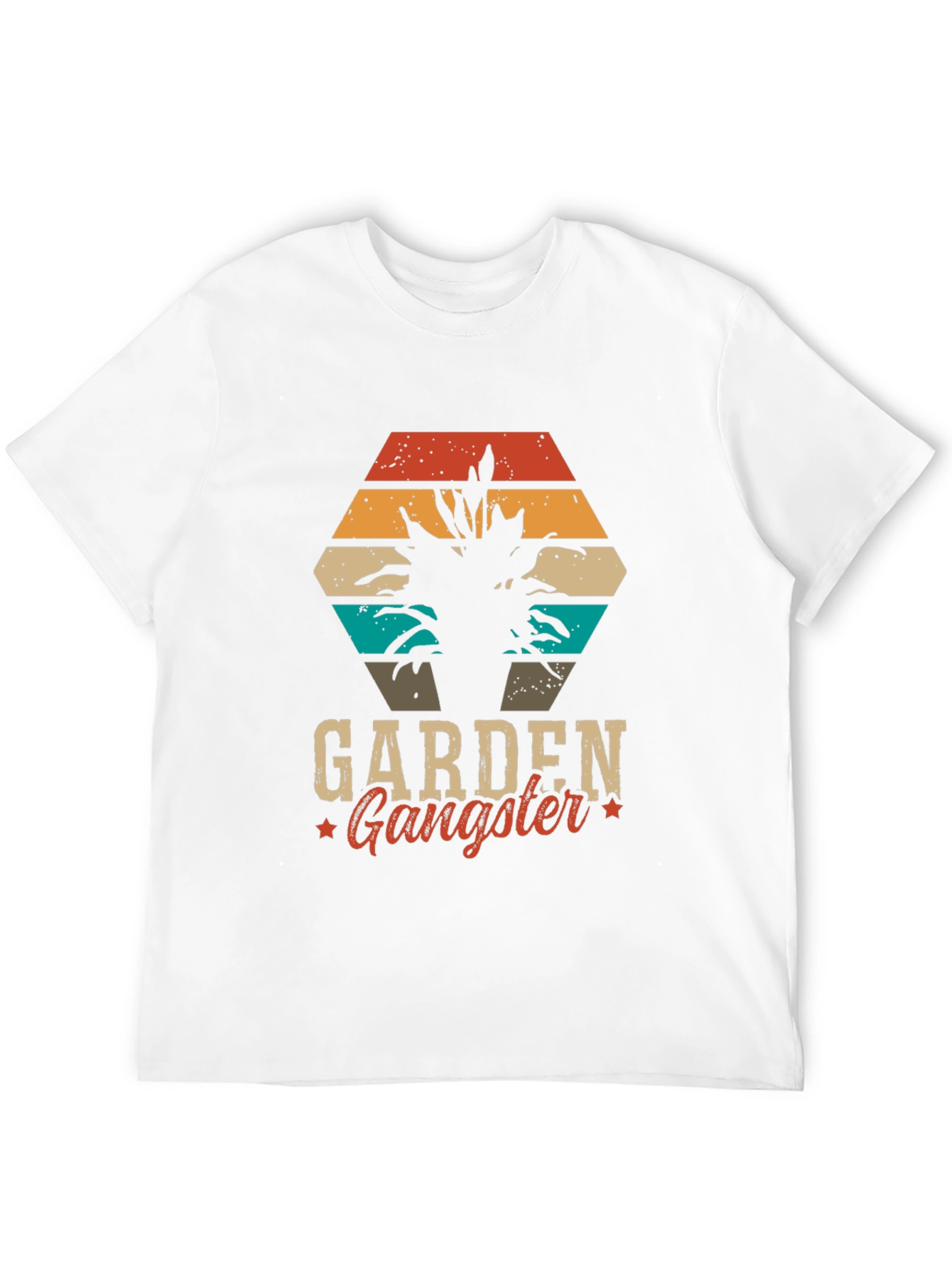Black Garden Gangster Graphic Tee - Black T-Shirt view 12