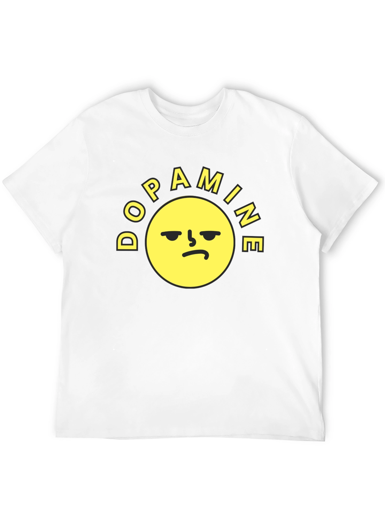 Black Dopamine Graphic T-Shirt - Express Your Mood! view 12