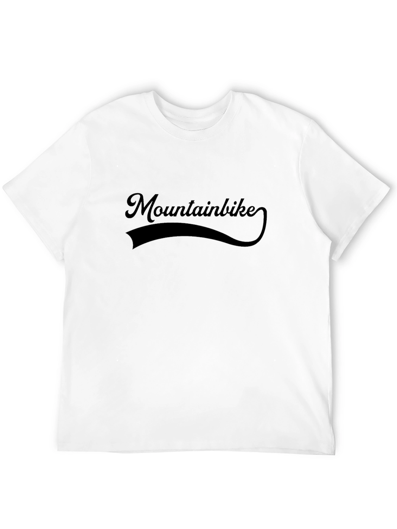 Black Mountainbike Graphic Tee - Black T-Shirt view 12