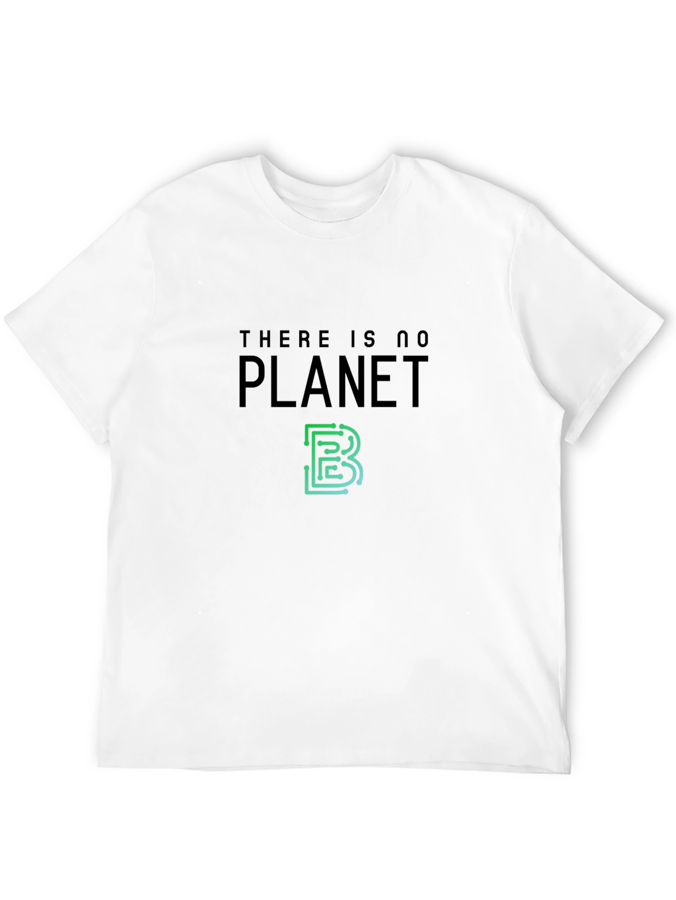 Black There is No Planet B Eco T-Shirt view 12