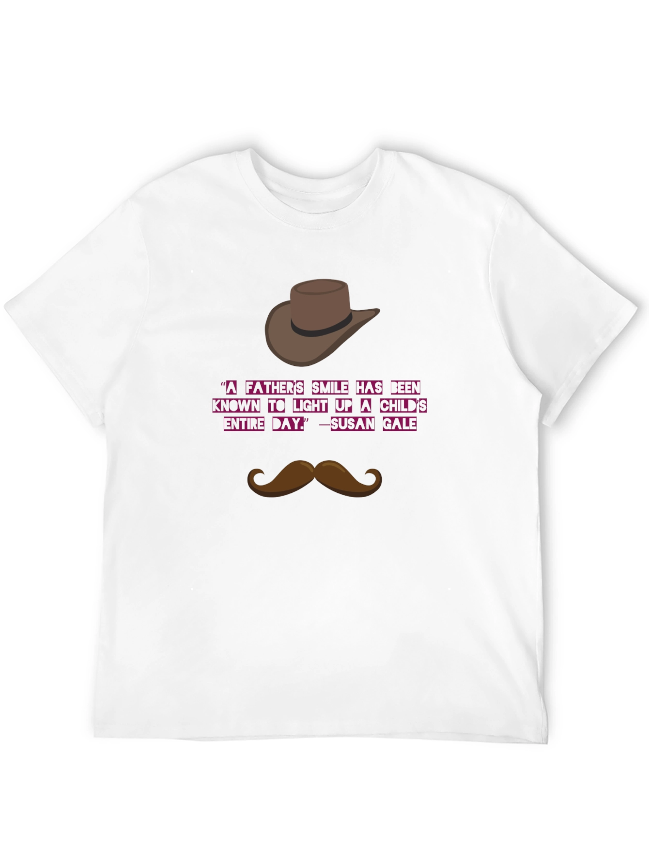 Black Dad's Smile T-Shirt - Father's Day Gift view 12