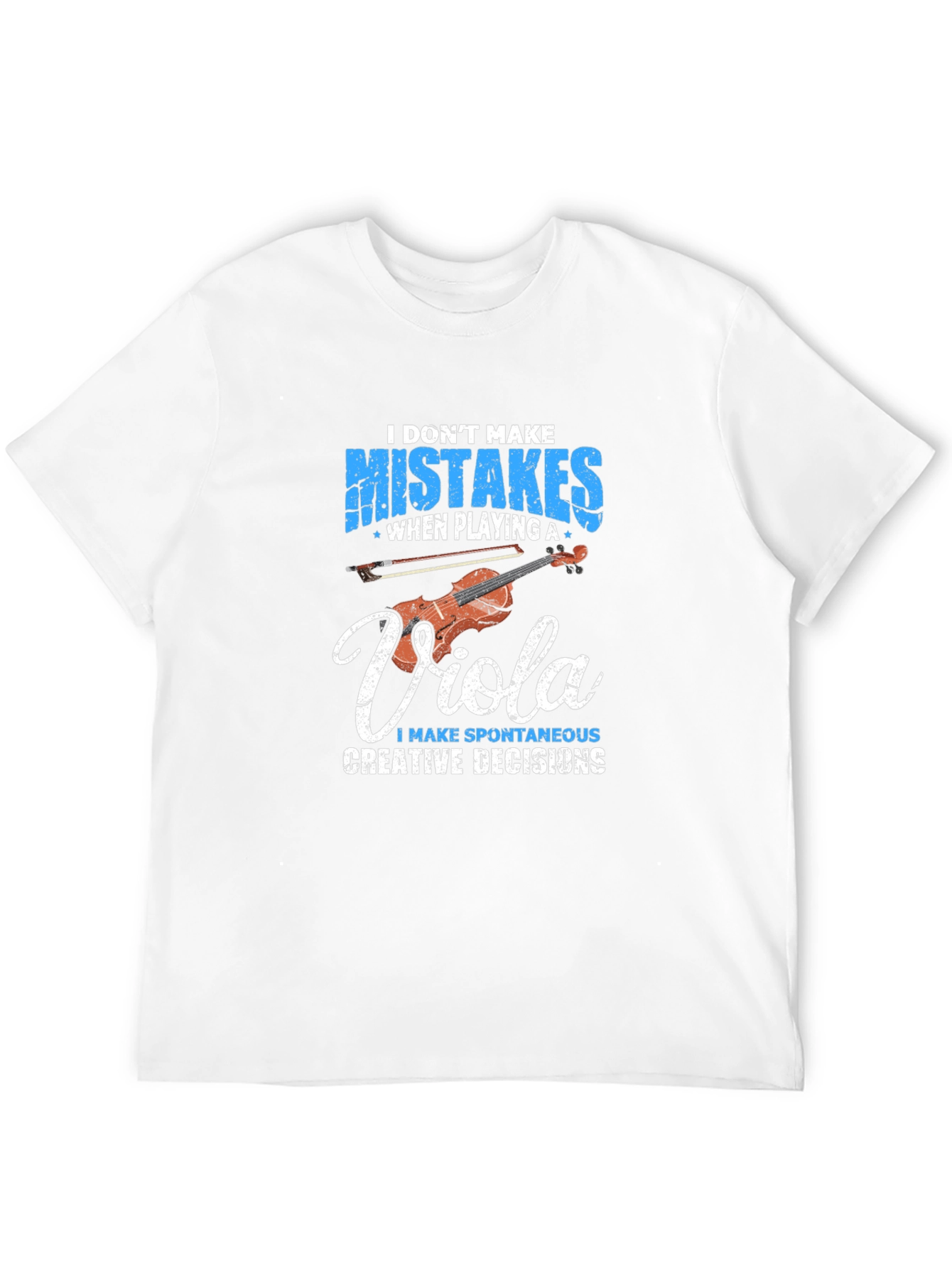 Black Viola Player Graphic T-Shirt - Creative Musician Tee view 12