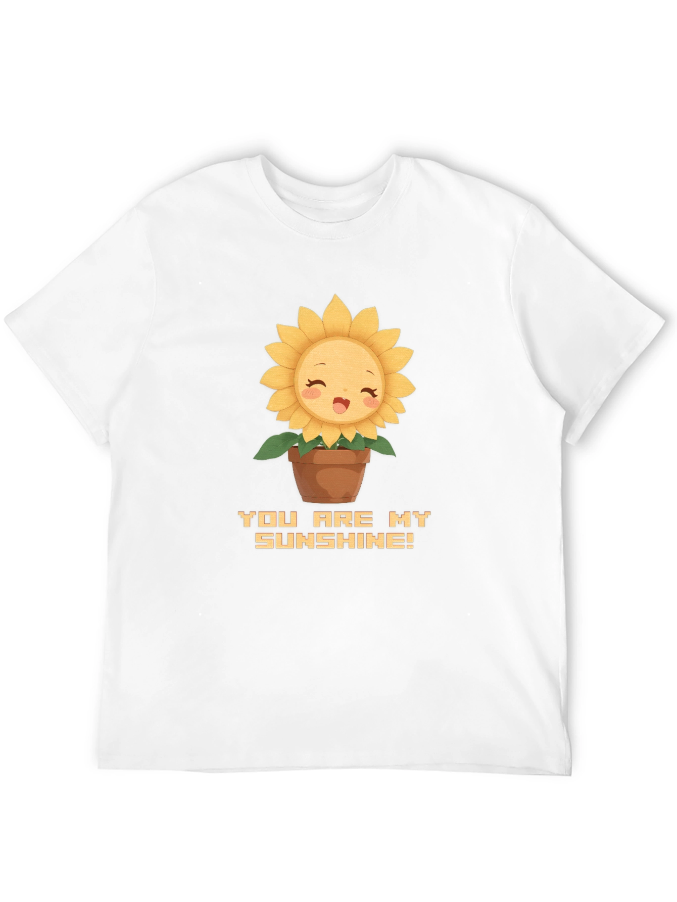 Black Cute Sunflower You Are My Sunshine Graphic T-Shirt view 12