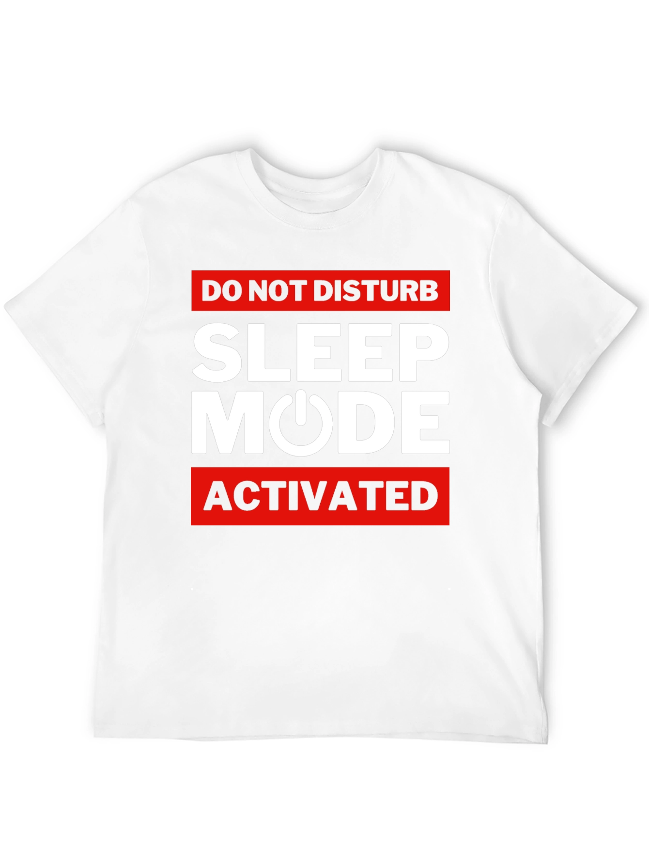 Black Sleep Mode Activated T-Shirt view 12