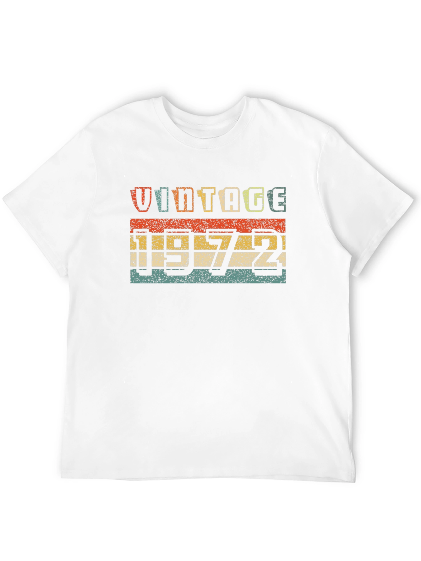 Black Vintage 1972 T-Shirt - Retro Birthday Gift view 12