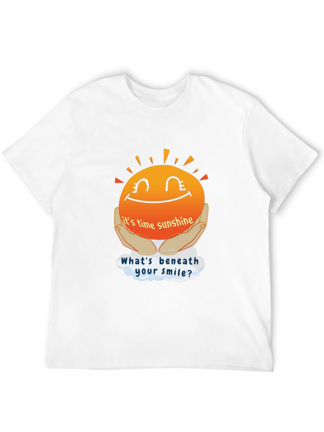 Black It's Time Sunshine Graphic T-Shirt view 12