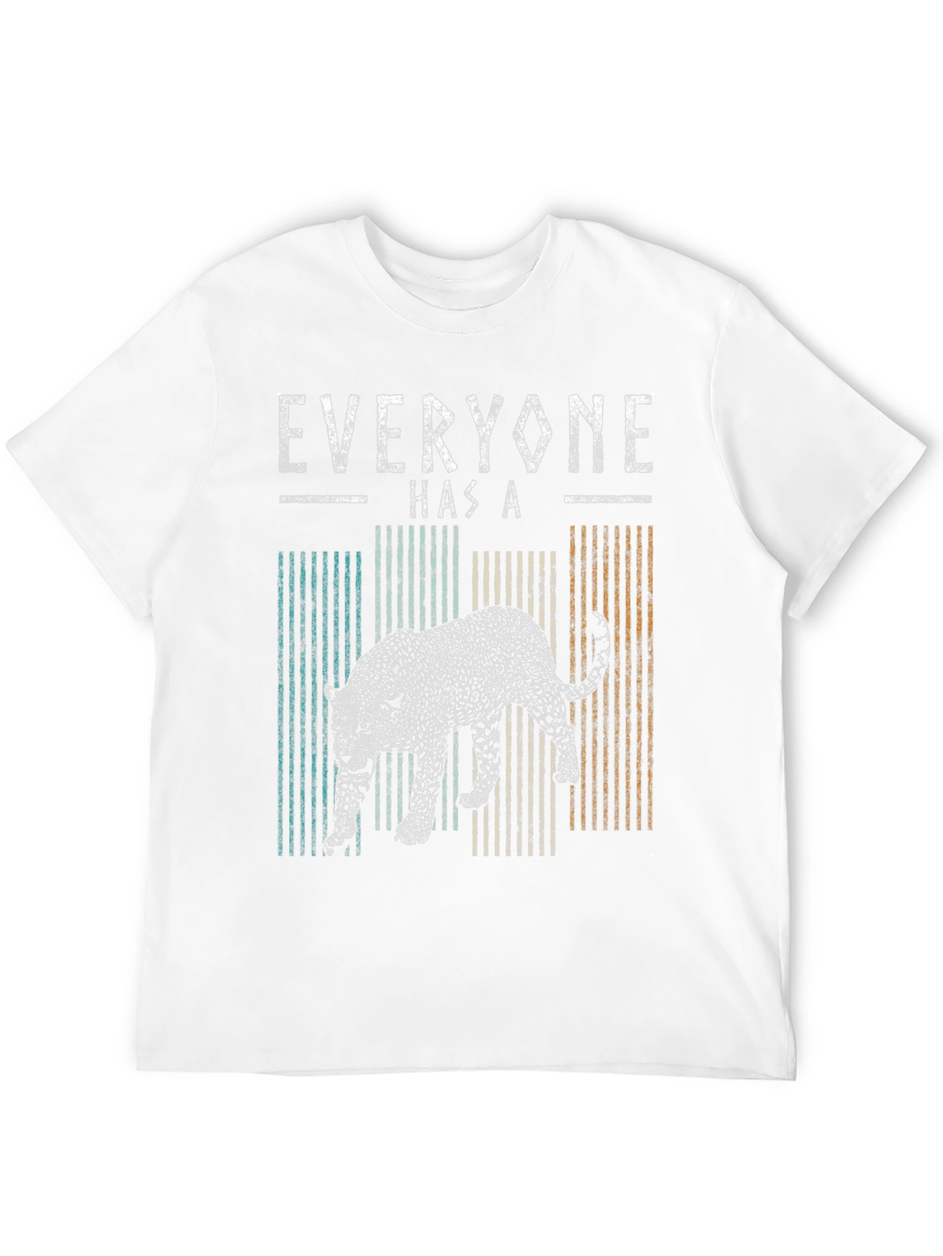 Black Everyone Has a Leopard T-Shirt view 12