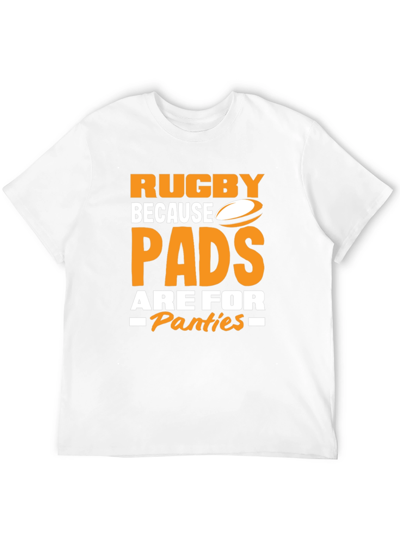 Black Rugby Pads Panties Graphic Tee view 12