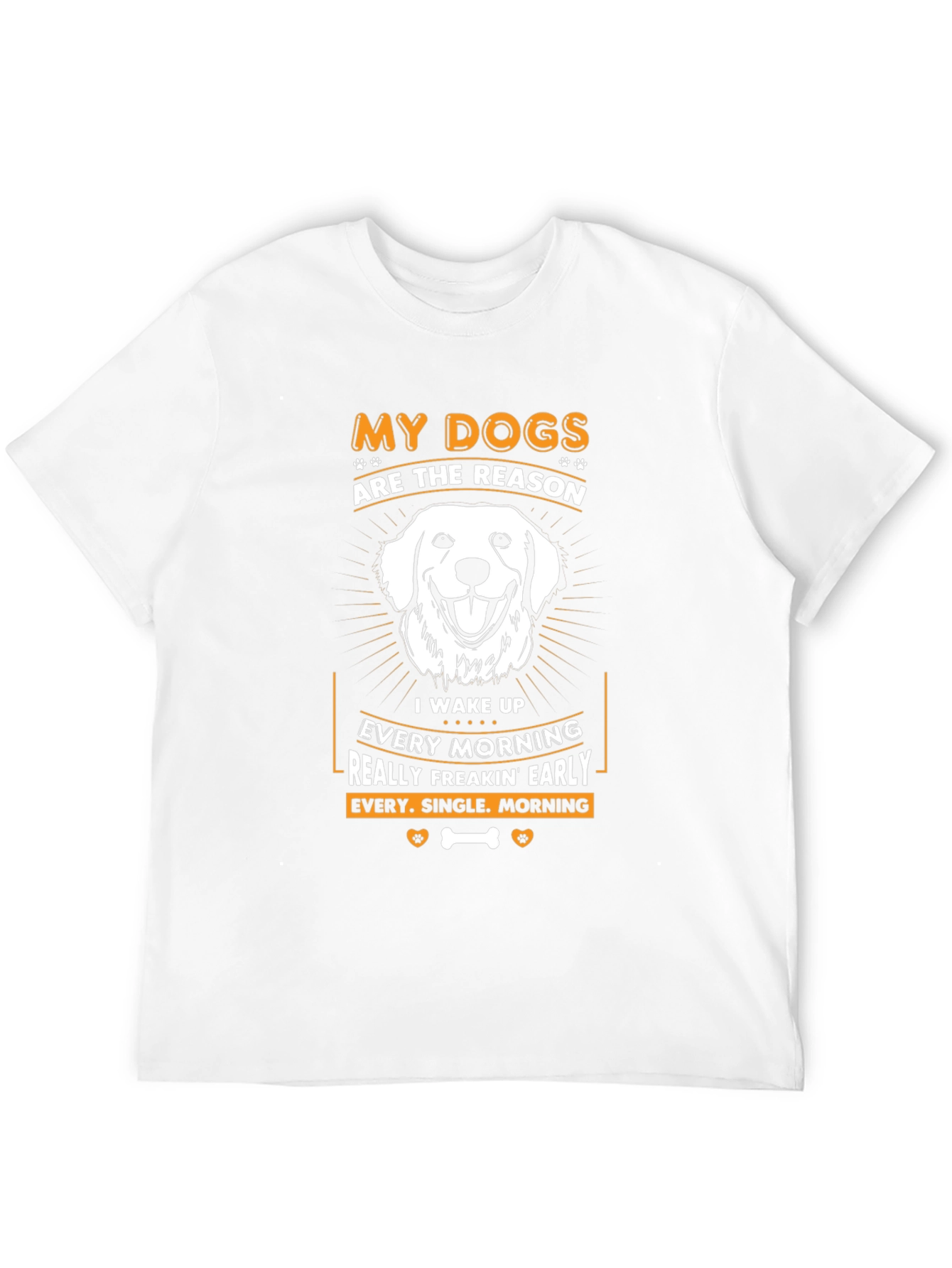Black Dog Lover T-Shirt: "My Dogs are the Reason" view 12