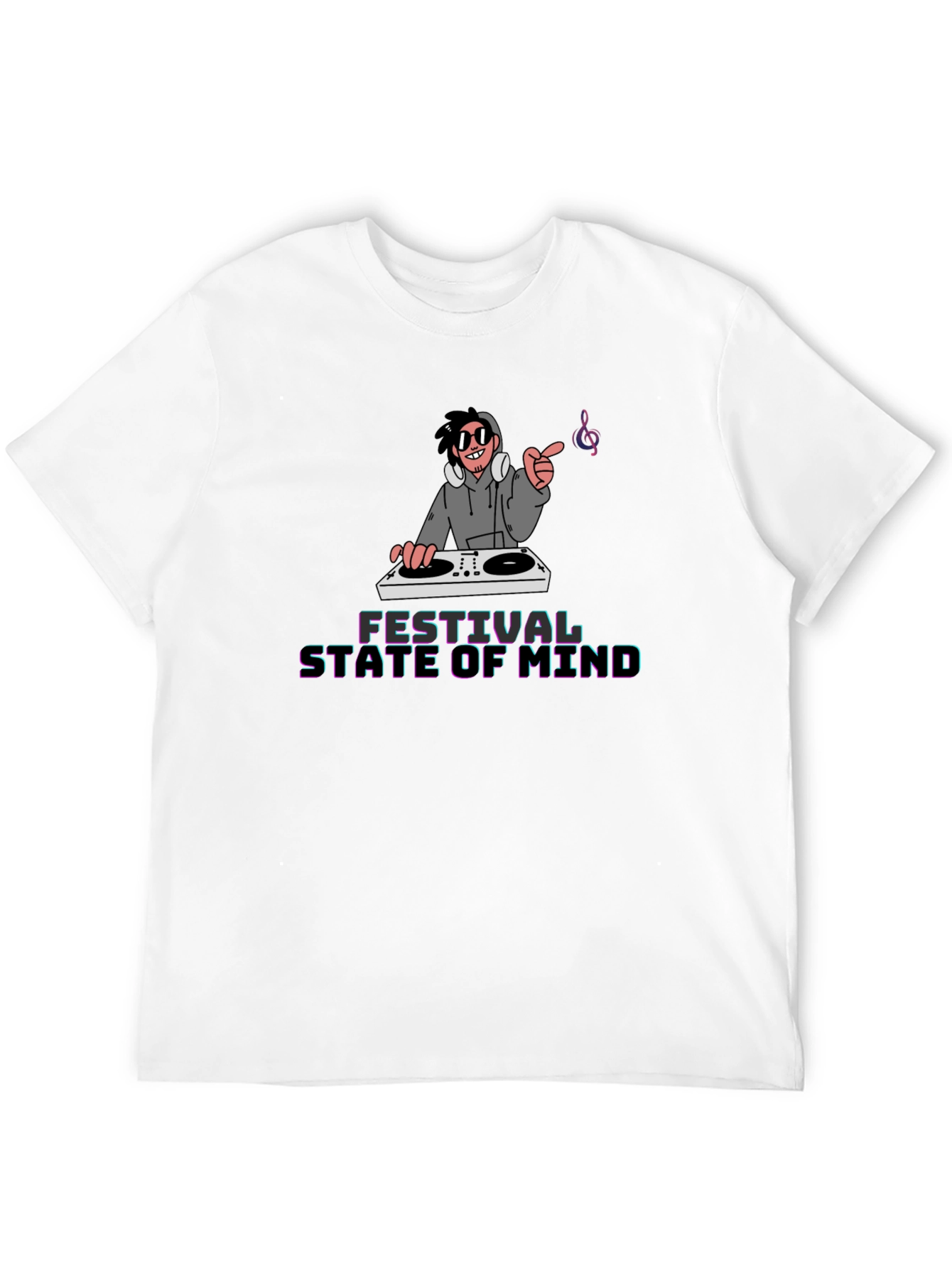 Black Festival State of Mind Graphic T-Shirt view 12