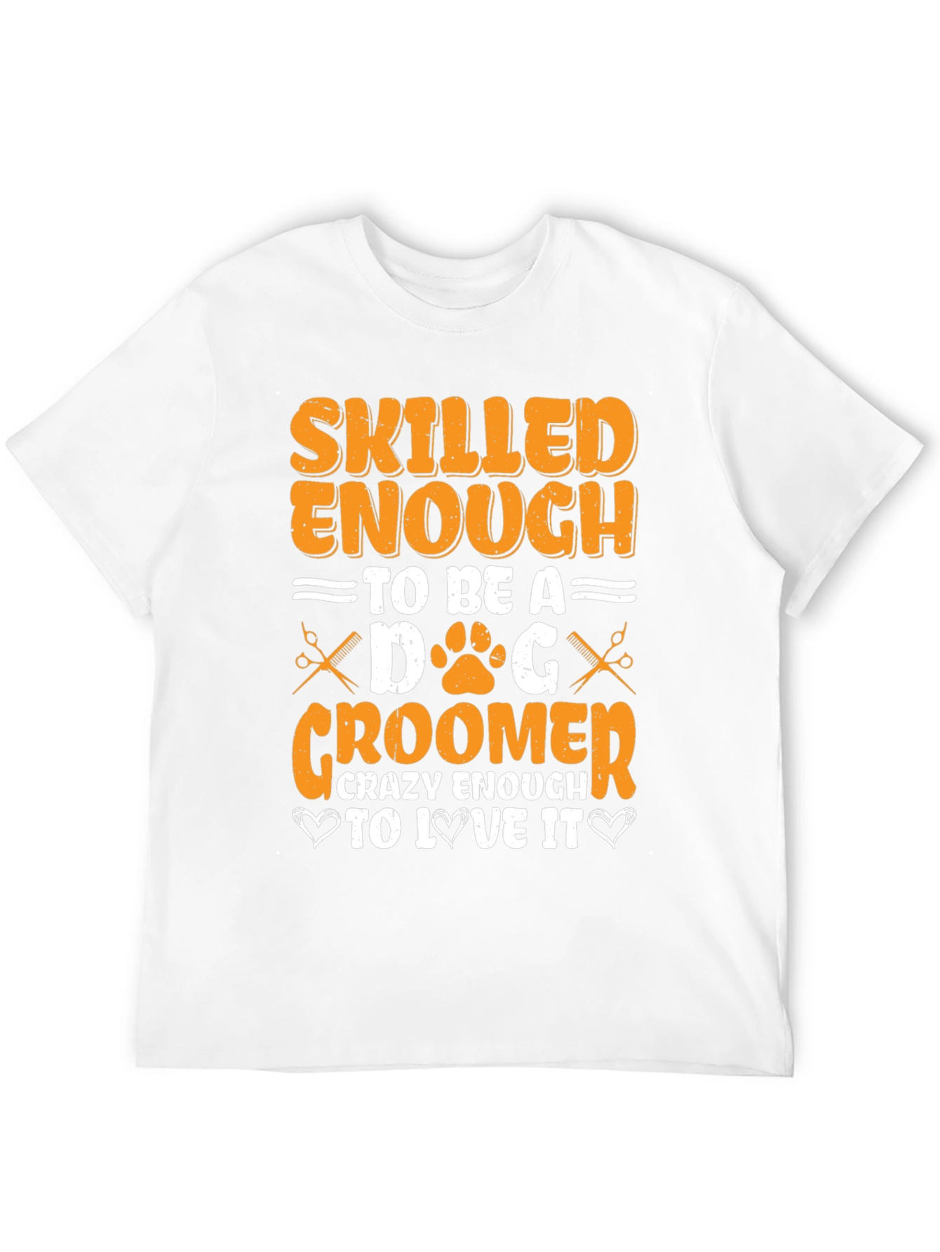 Black Skilled Dog Groomer T-Shirt - Unique Gift Idea view 12
