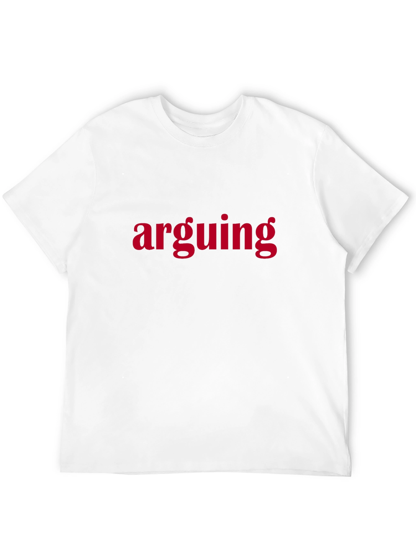 Black Arguing Graphic T-Shirt - Bold Statement Tee view 12