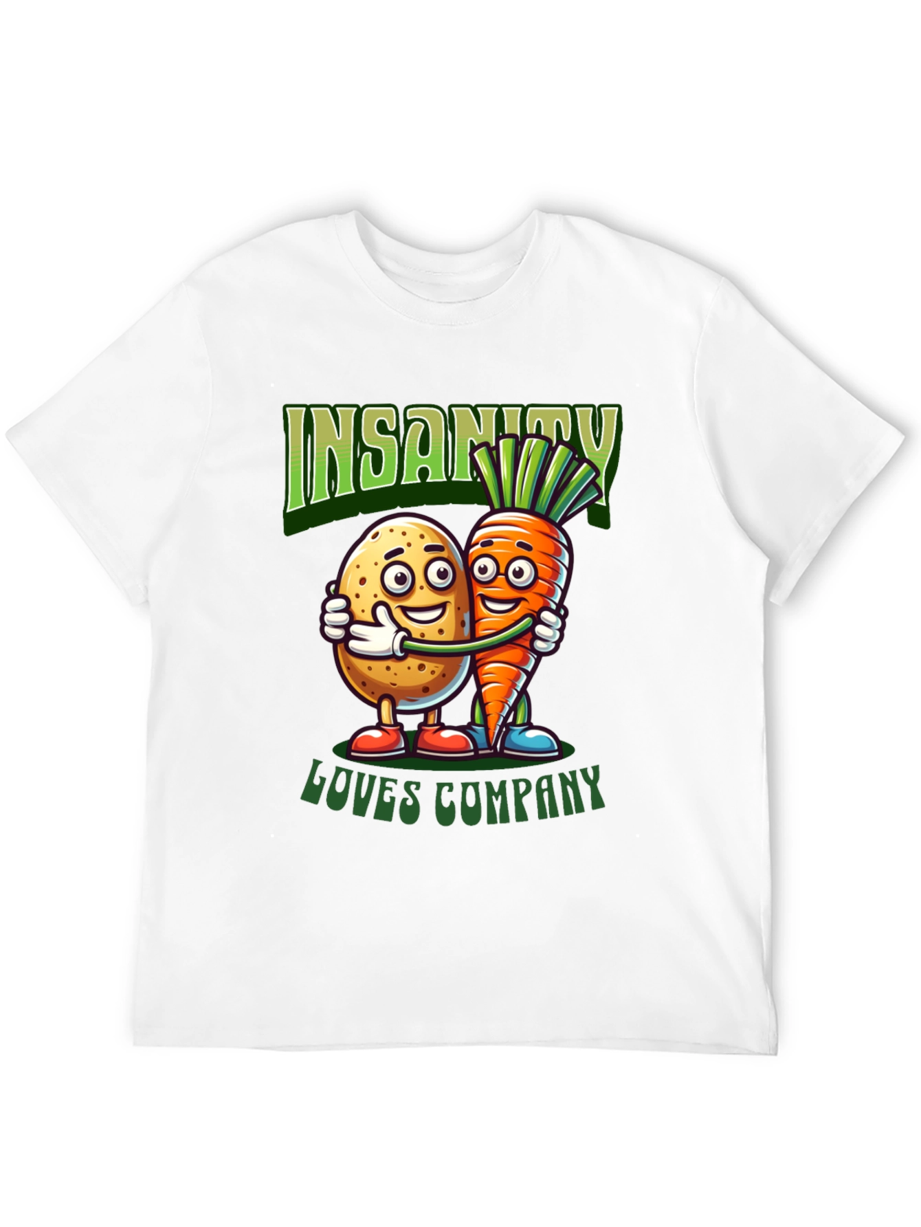 Black Insanity Loves Company Graphic Tee view 12