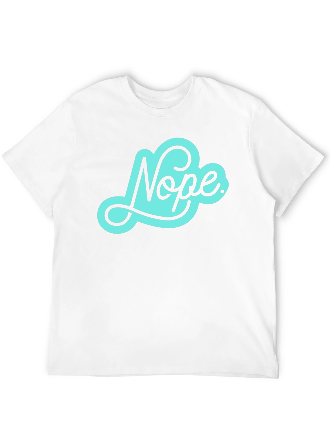 Black Nope Graphic Tee - Cool Casual Style view 12
