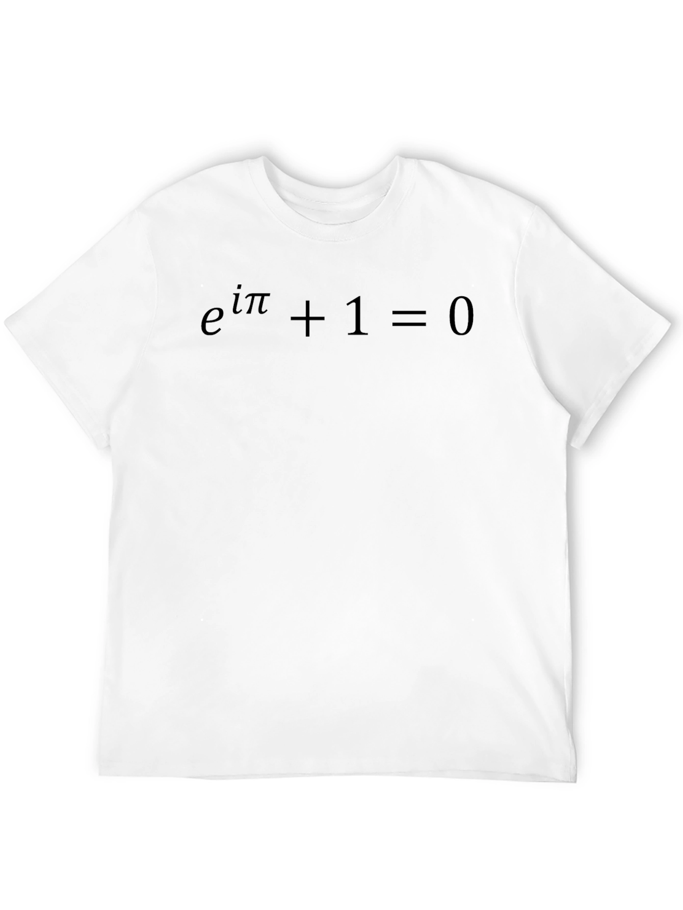 Black Euler's Identity T-Shirt - Math Equation Tee view 12