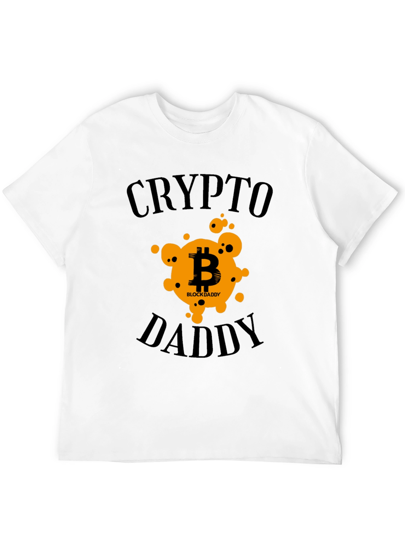 Black Crypto Daddy Bitcoin T-Shirt view 12