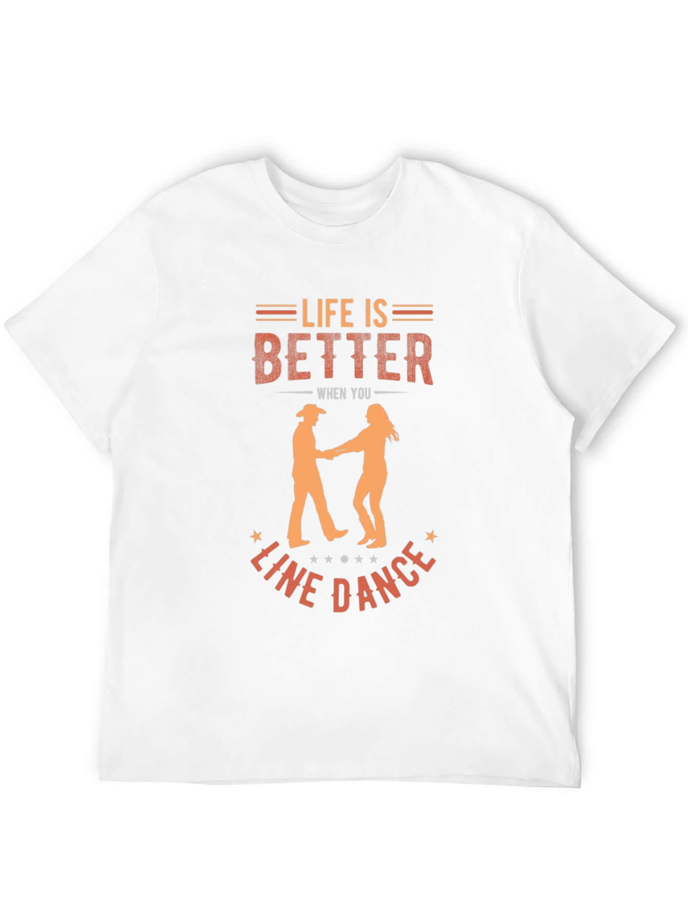 Black Line Dance T-Shirt - Life is Better Tee view 12