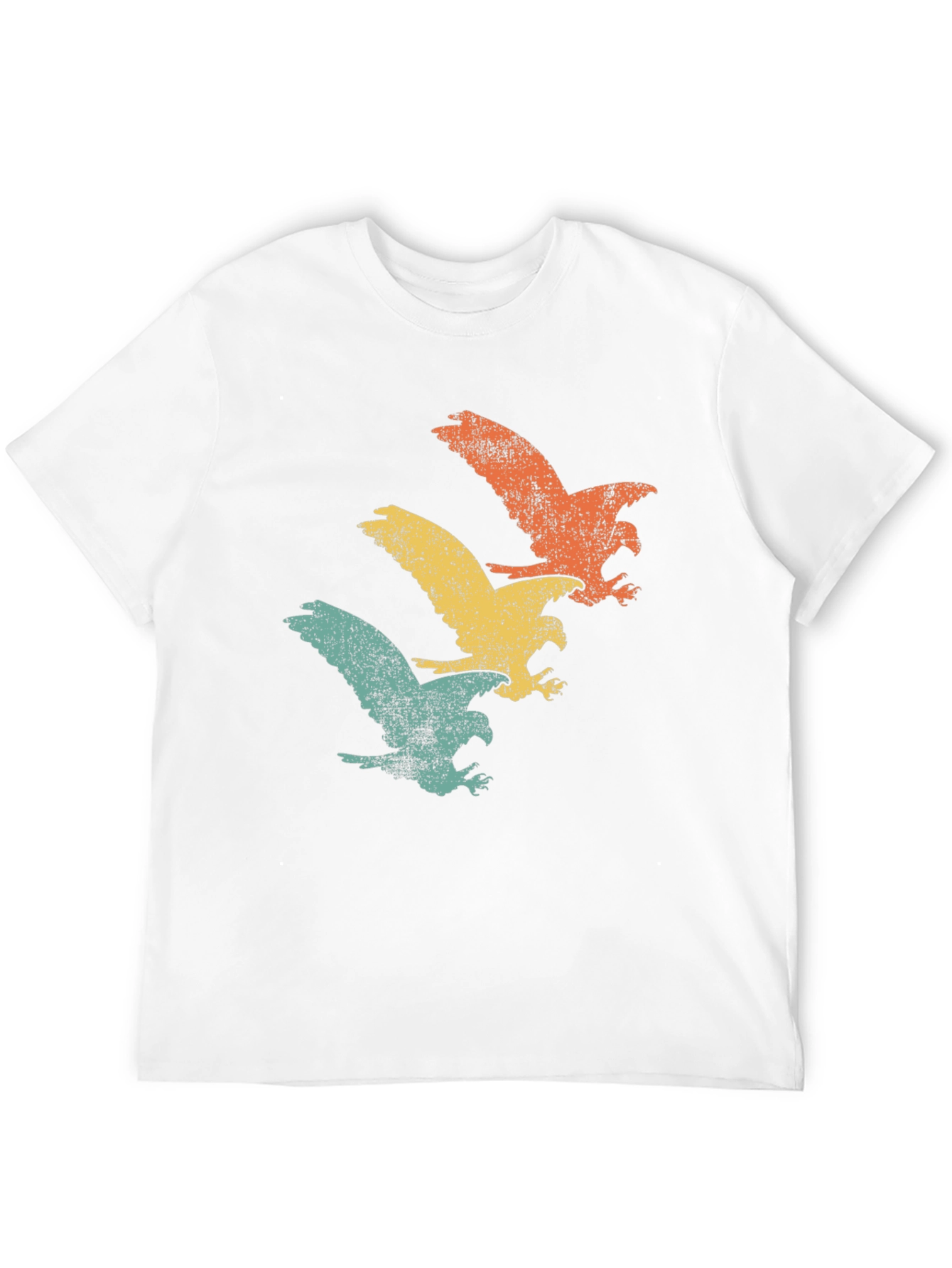 Black Retro Eagle T-Shirt - Vintage Graphic Tee view 12