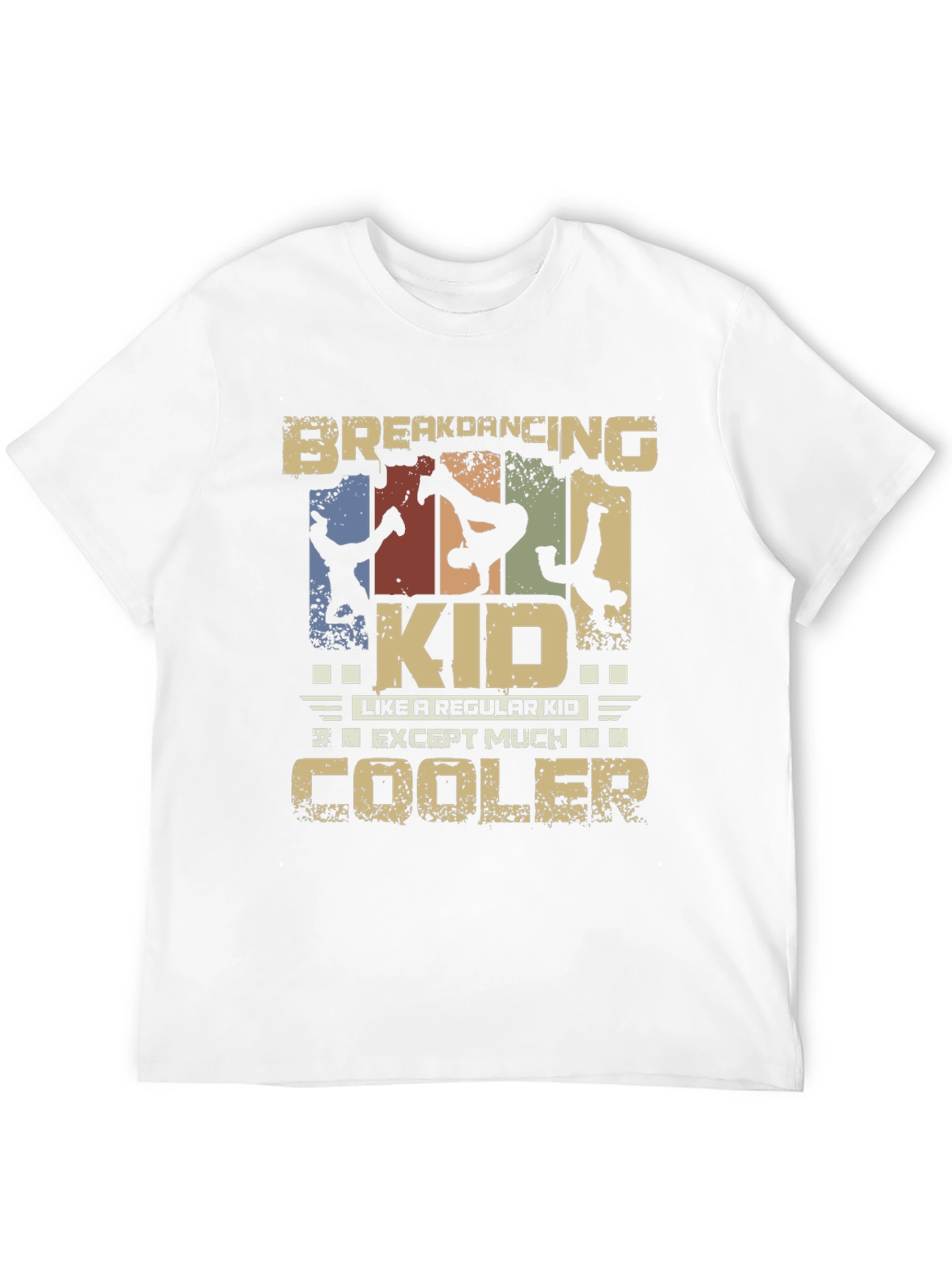 Black Breakdancing Kid T-Shirt - Cool & Unique Design view 12