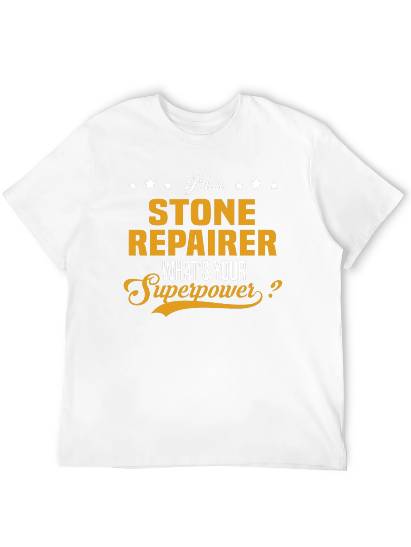 Black Stone Repairer Superpower Graphic T-Shirt view 12