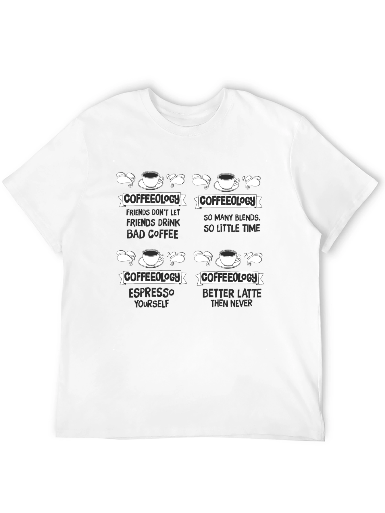 Black Coffeeology Graphic Tee view 12