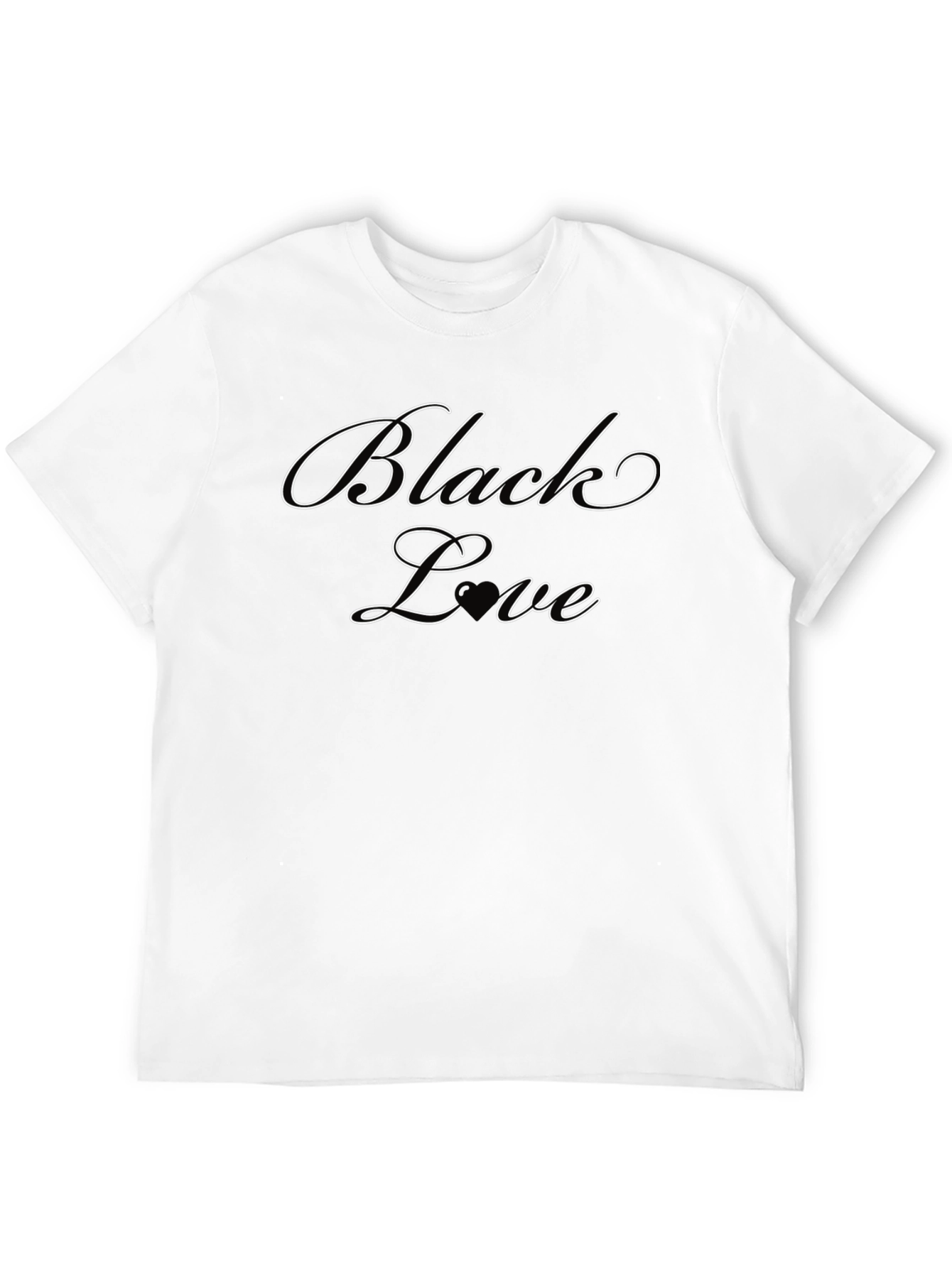 Black Black Love Graphic Tee - Stylish & Comfortable view 12