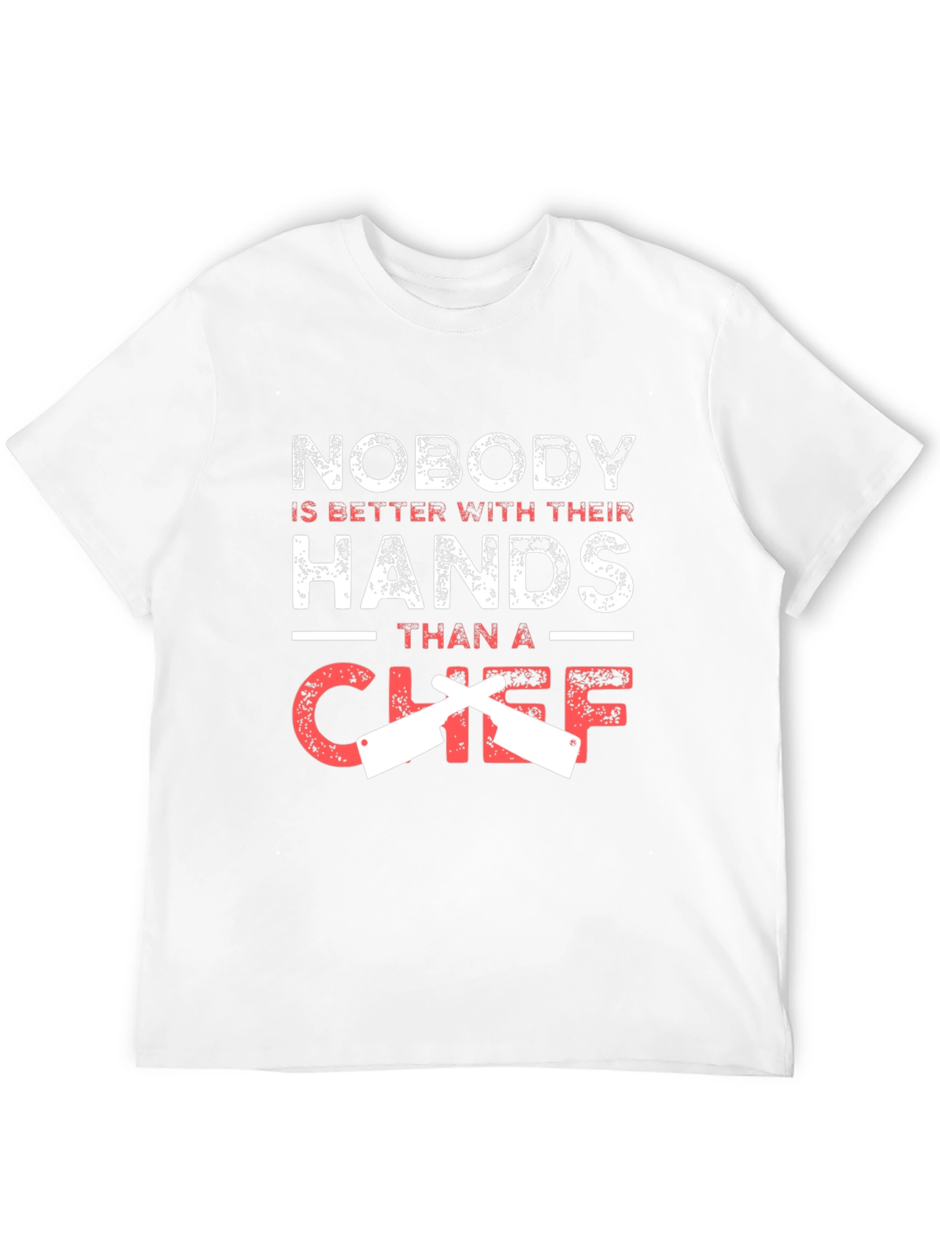 Black Chef Hands Graphic Tee - Black Cotton Blend view 12