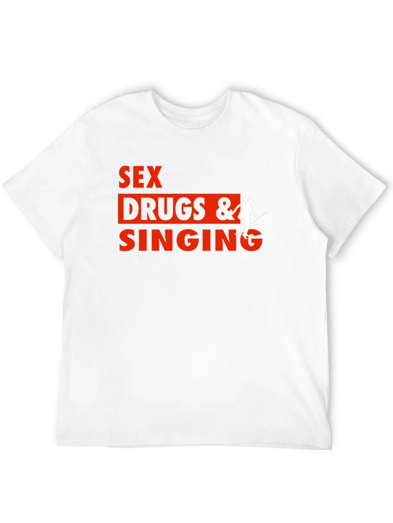 Black Sex Drugs & Singing Graphic Tee view 12