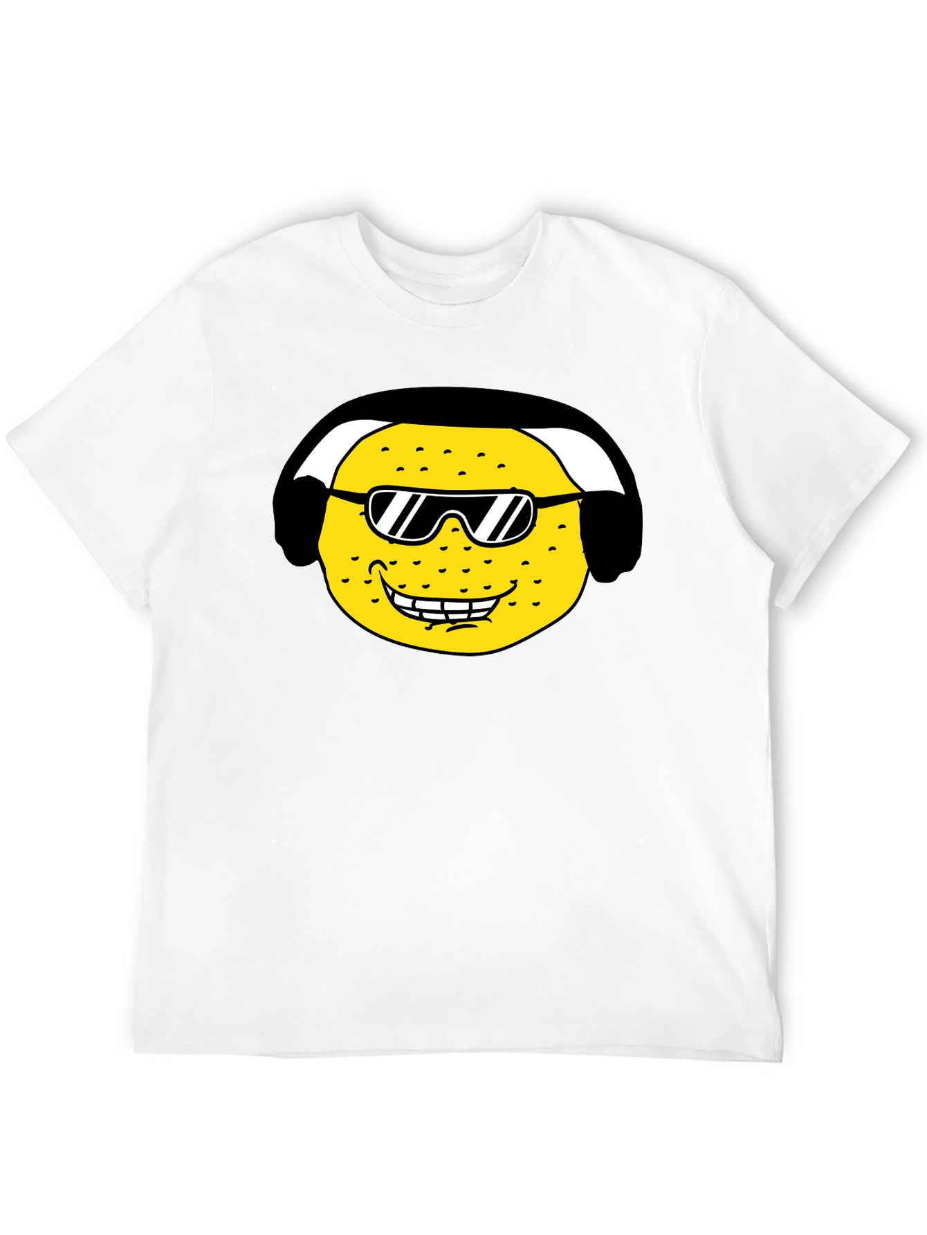 Black Cool Lemon Graphic Tee - Black view 12