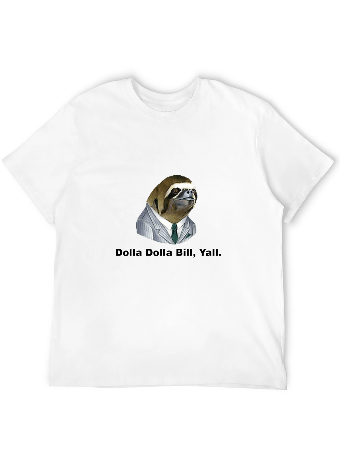 Black Dolla Dolla Bill, Y'all Sloth Tee view 12