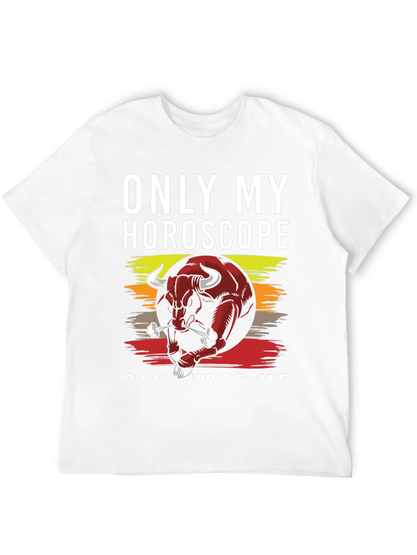 Black Only My Horoscope Can Judge Me Black T-Shirt view 12