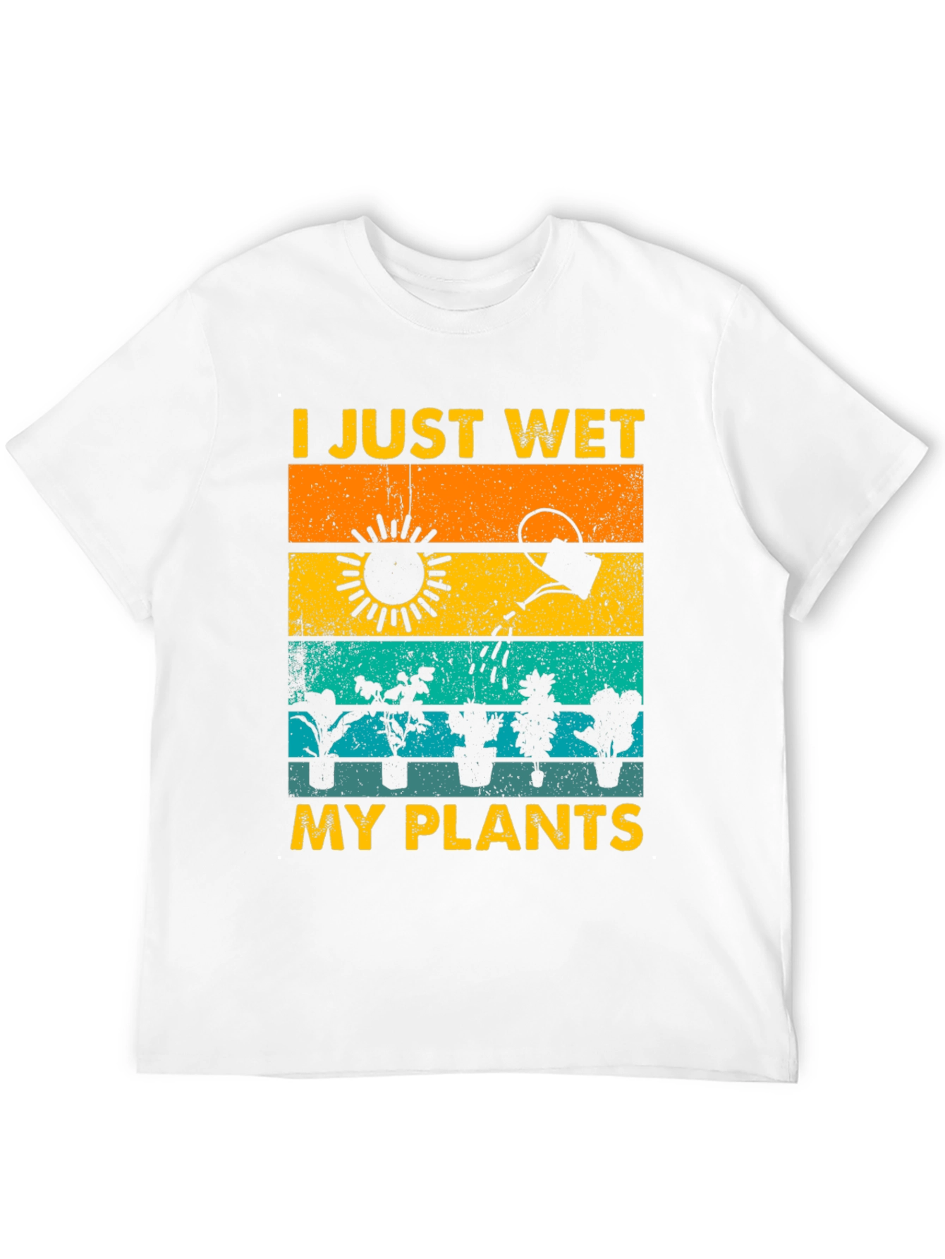 Black I Just Wet My Plants T-Shirt Gardener Gift view 12