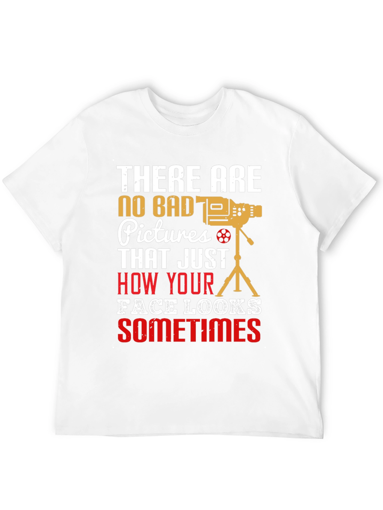 Black Funny Photography T-Shirt: No Bad Pictures view 12