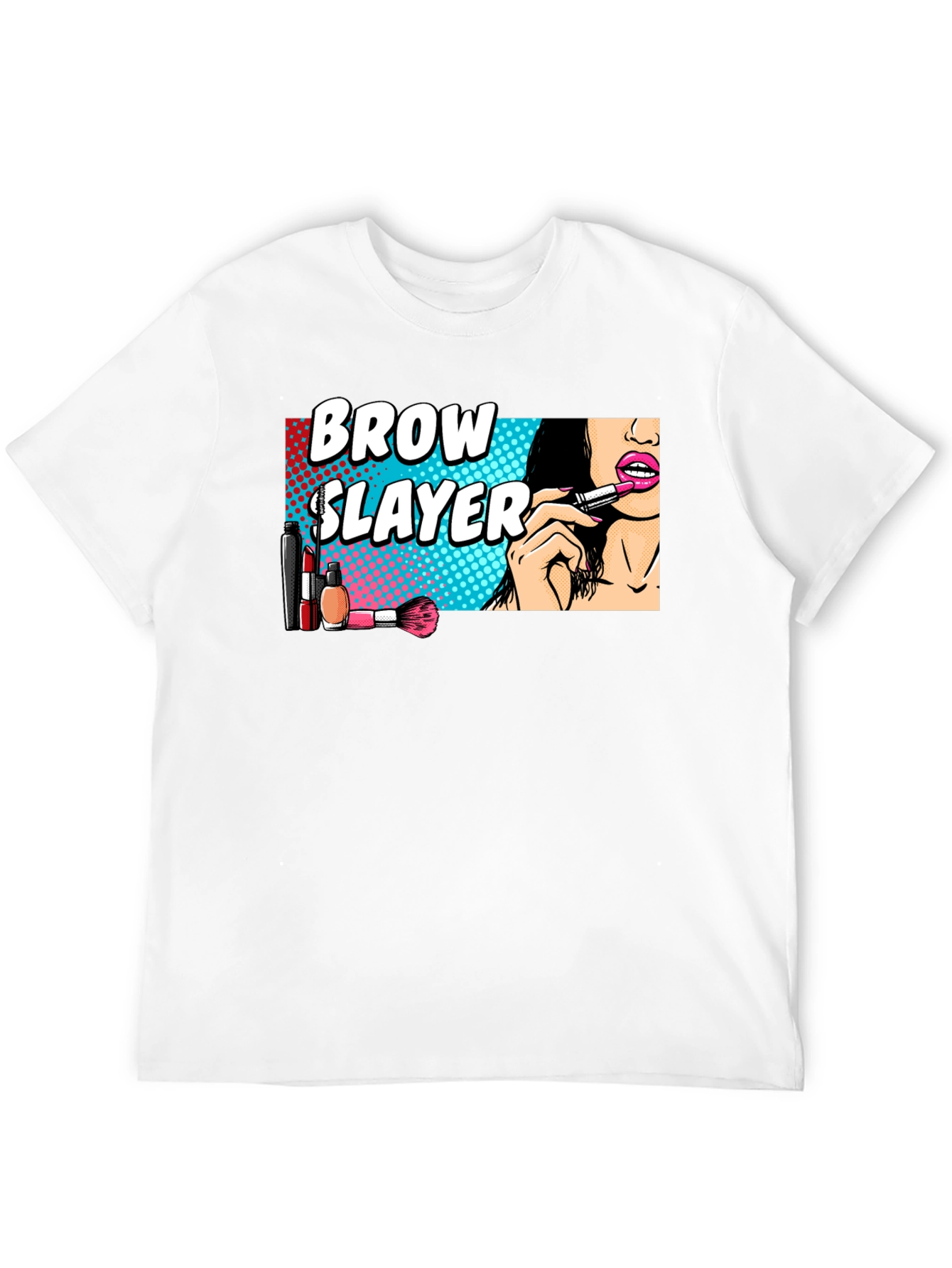 Black Brow Slayer Black Graphic Tee view 12